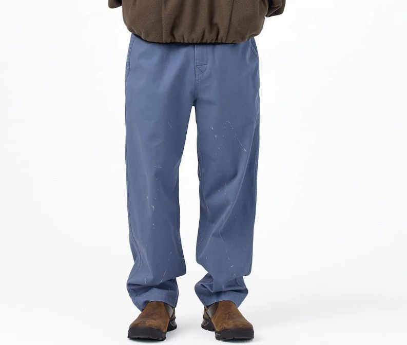 thisisneverthat Thisisneverthat Splatter Painter Pants Blue ( L ) Size US 34 / EU 50 - 2 Thumbnail