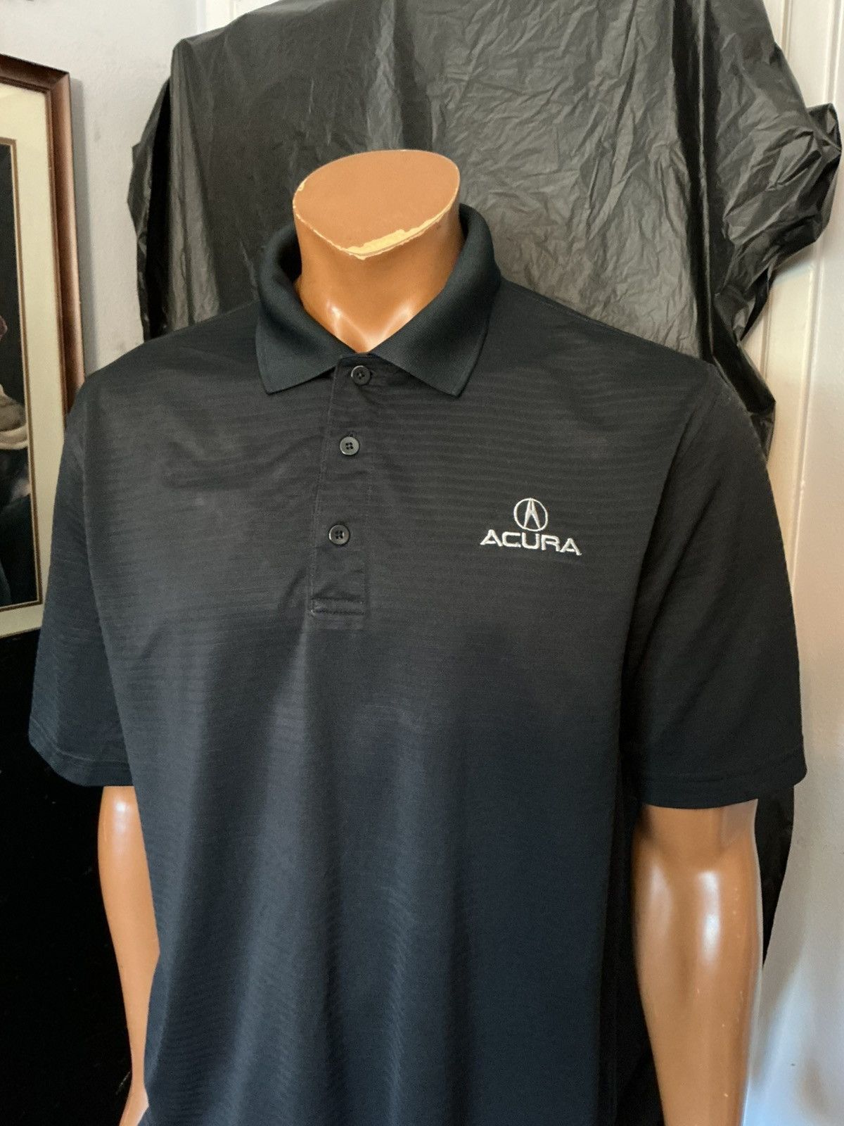 Other Acura Motors Black Stripe Performance Racing Golf Polo Shirt Size US S / EU 44-46 / 1 - 10 Thumbnail