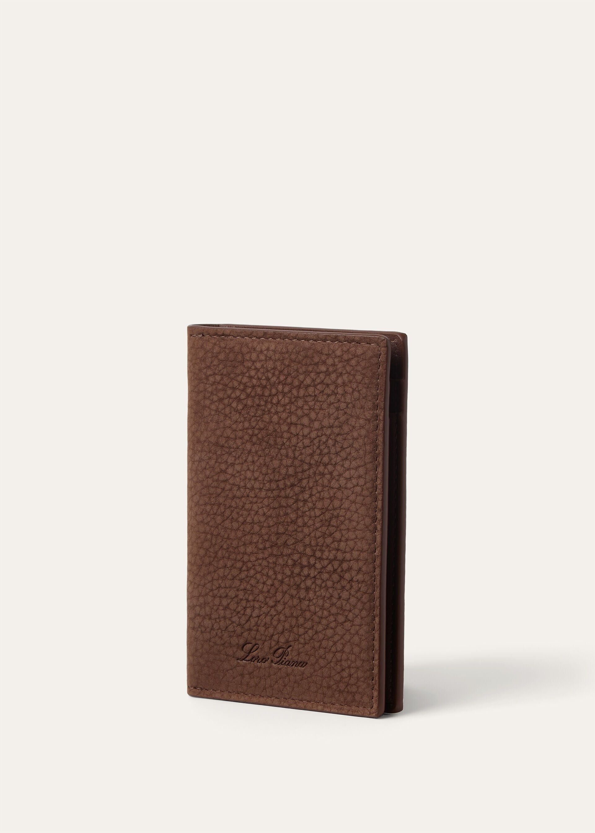 Loro Piana os11x0426 FAQ2295 Size: OS / L29 Bifold Cardholder Brownie Size ONE SIZE - 3 Thumbnail