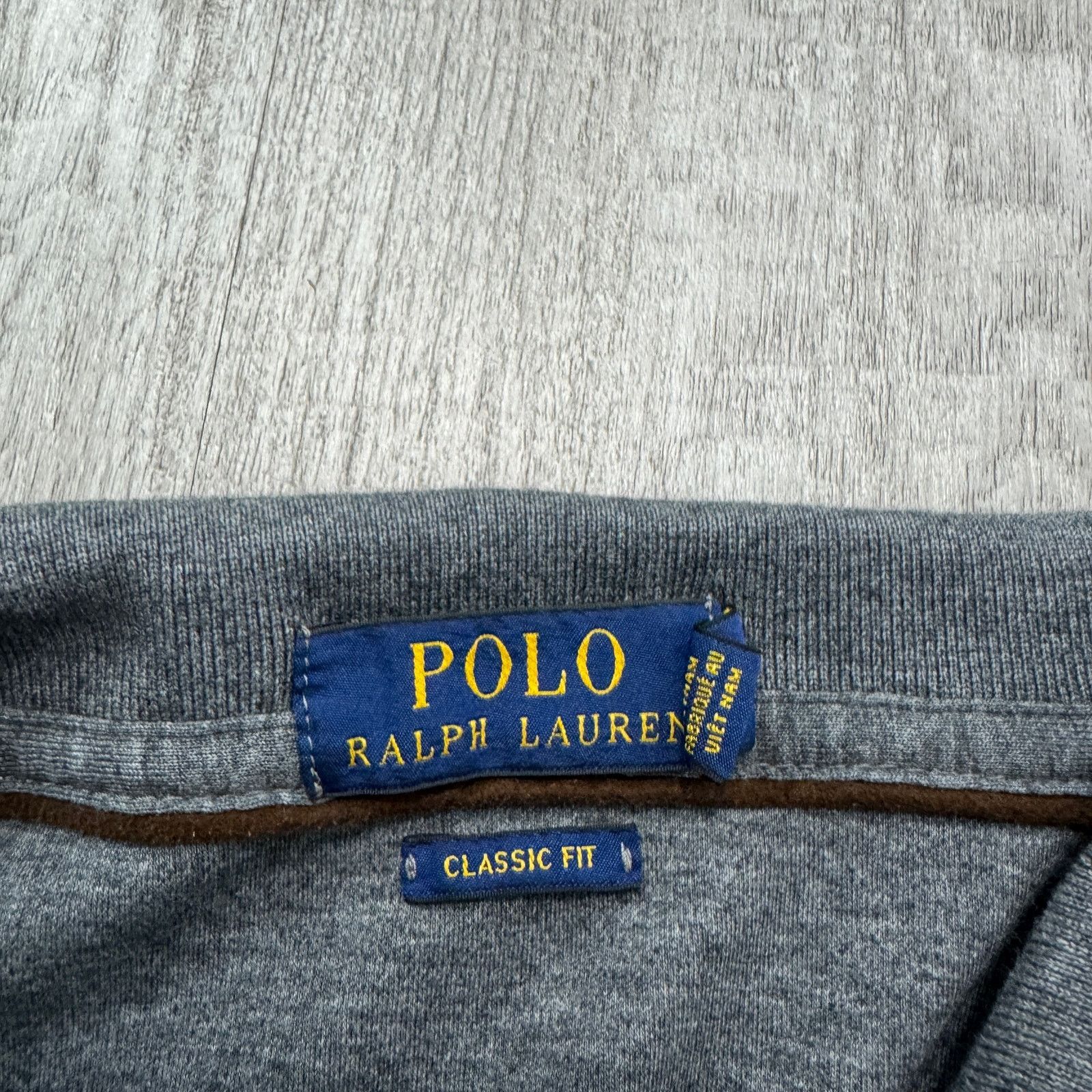 Polo Ralph Lauren Ralph Lauren Classic Fit Polo Shirt Men's Large Gray Preppy Size US L / EU 52-54 / 3 - 4 Thumbnail