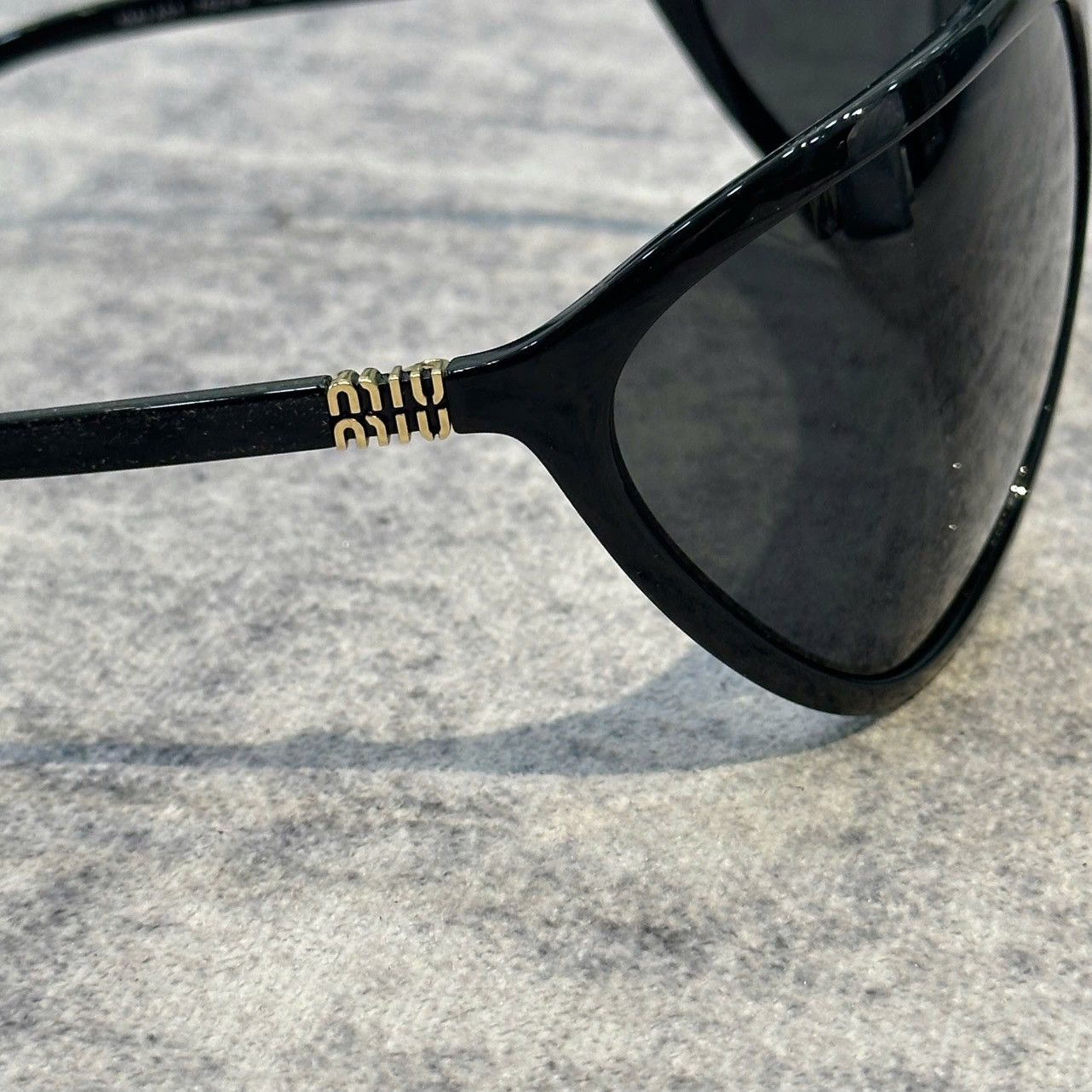 Miu Miu MIU MIU 0MU 1AB5S0 Size ONE SIZE - 3 Thumbnail