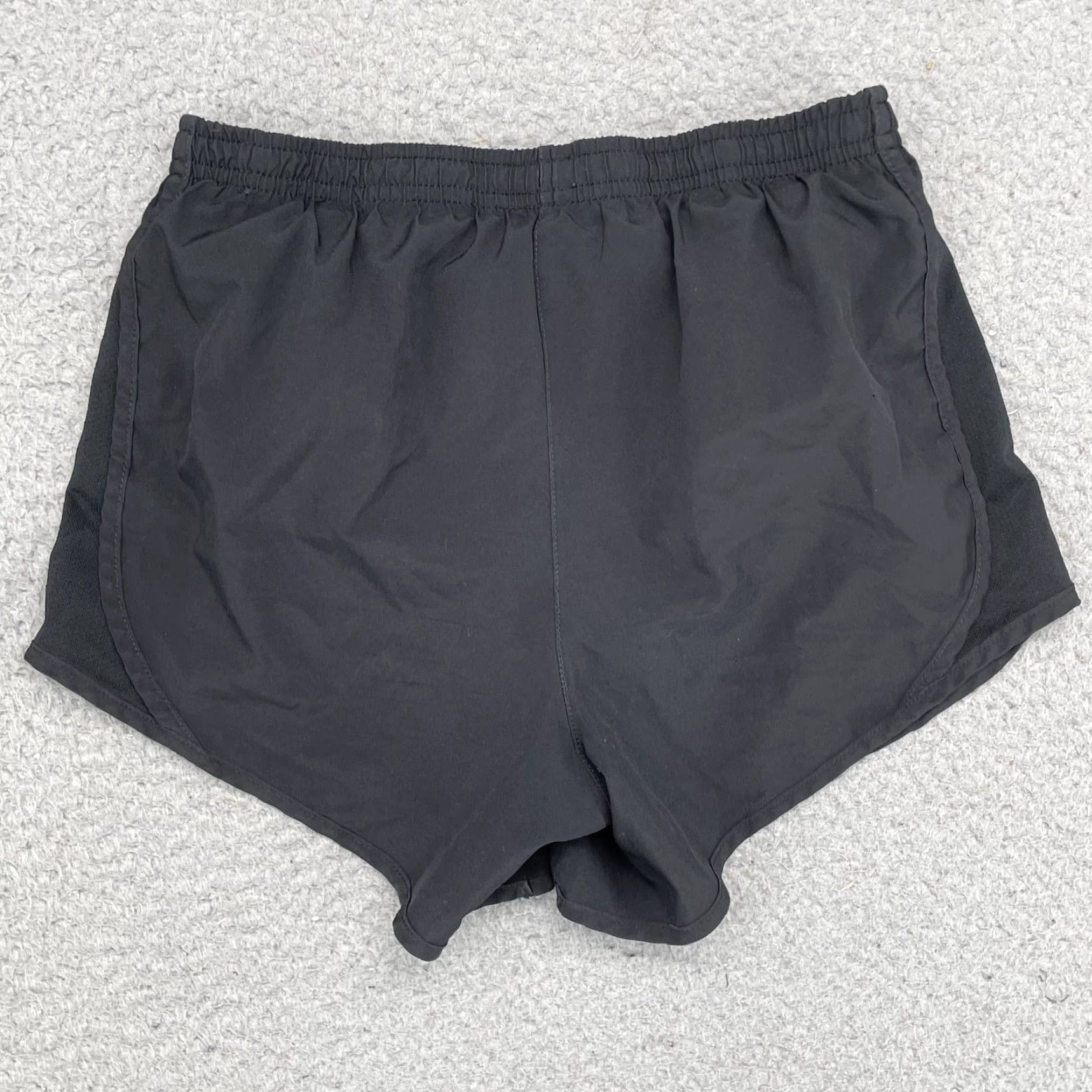 Nike VINTAGE Nike Athletic Short Women Small Black Lined Training Sportswear 90s Running Gym Size 28" / US 6 / IT 42 - 7 Thumbnail
