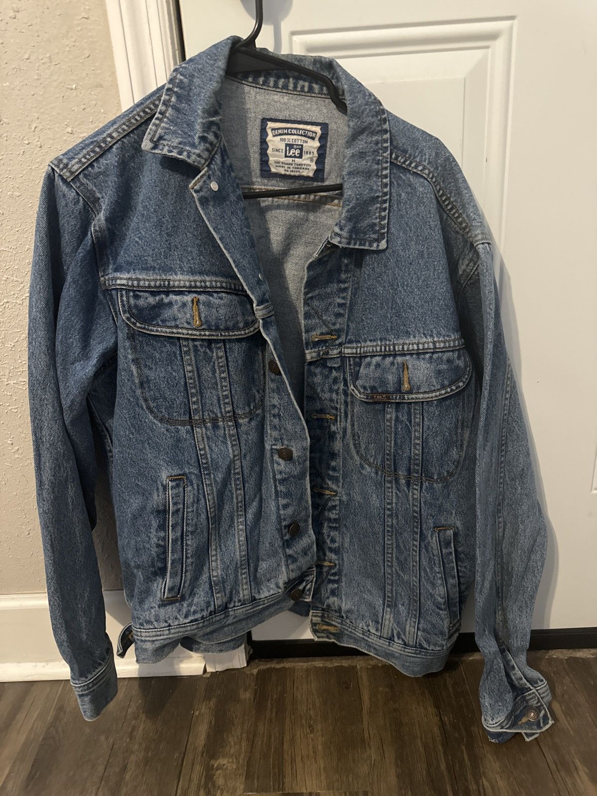 Lee Vintage Blue Denim Jacket Light Jacket Yeezy Hype Size US M / EU 48-50 / 2 - 1 Thumbnail