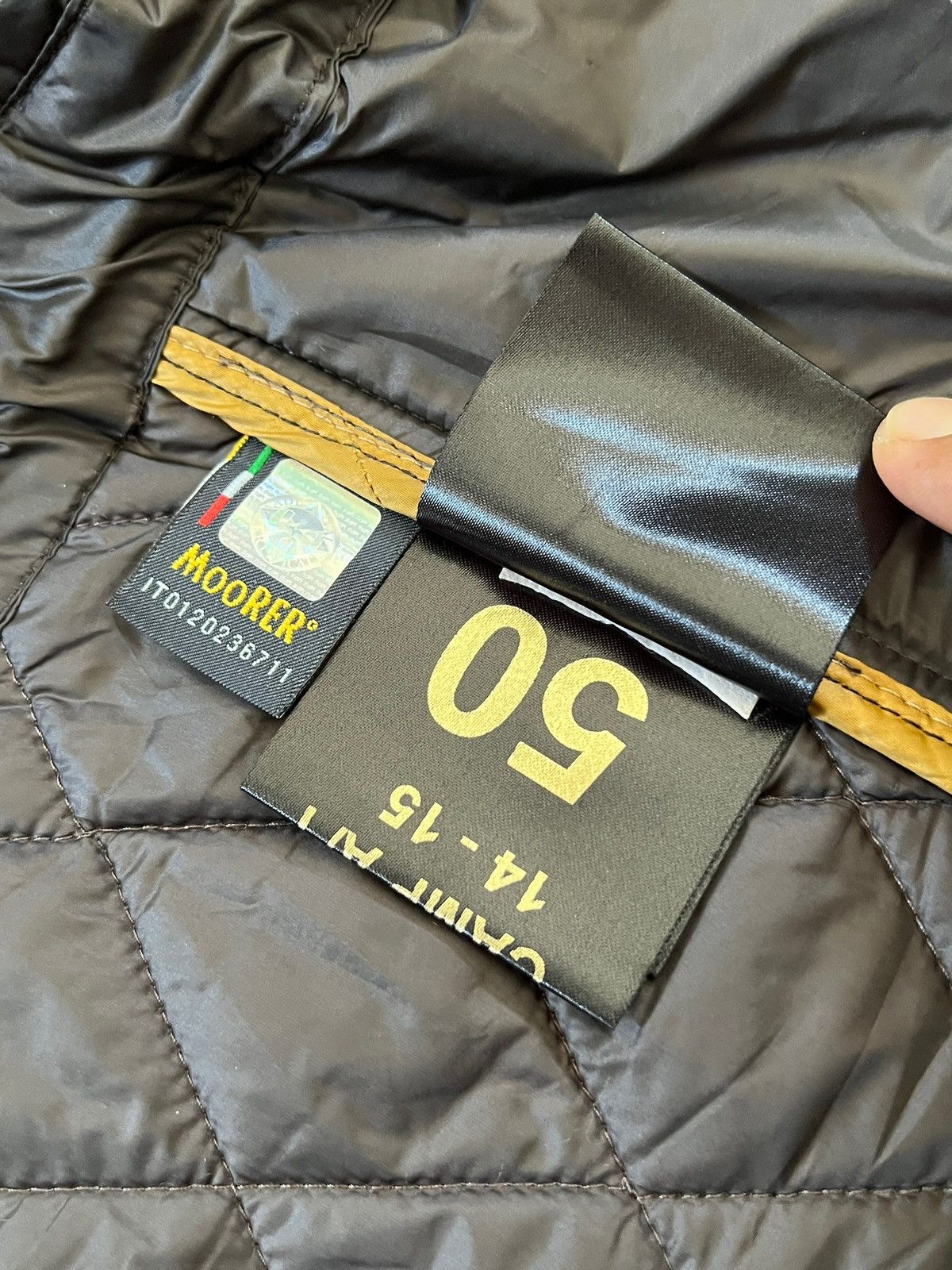 MooRER Moorer Verona Quilted Goose Down Insulated Parka Jacket Size US L / EU 52-54 / 3 - 20 Thumbnail