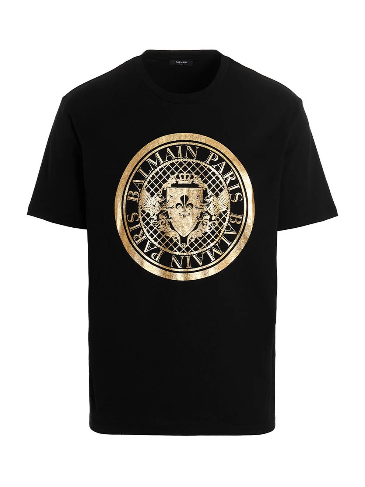 image of Balmain O1W1Db10224 T-Shirt In Black, Men's (Size Small)