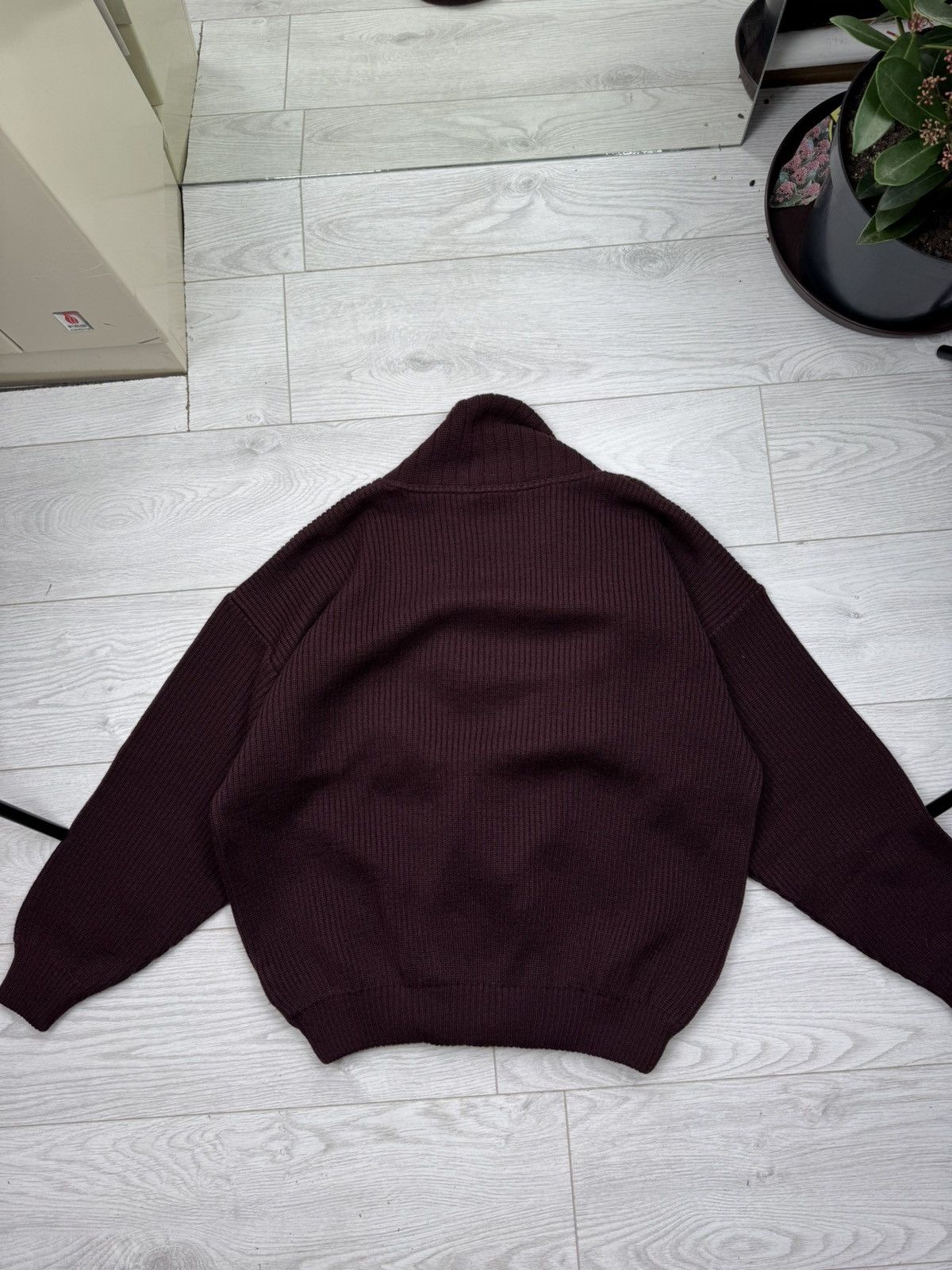 Other 70-x Portobello's Cardigan Cable Knit Sweater Size US XL / EU 56 / 4 - 10 Thumbnail