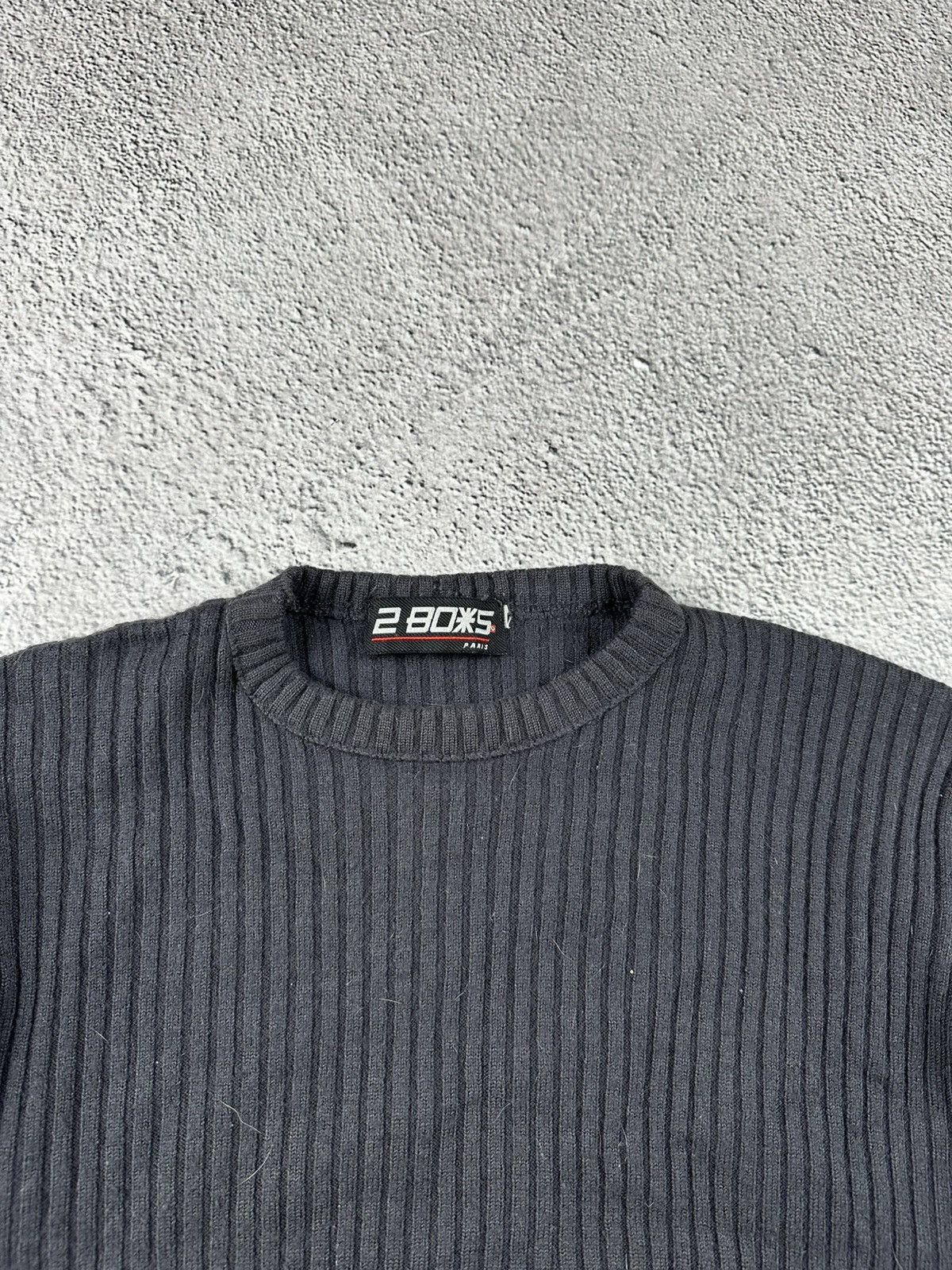 Japanese Brand Crazy Diesel Style Wool Knitwear Y2K Japan Faded SK 8 Style Size US M / EU 48-50 / 2 - 5 Thumbnail
