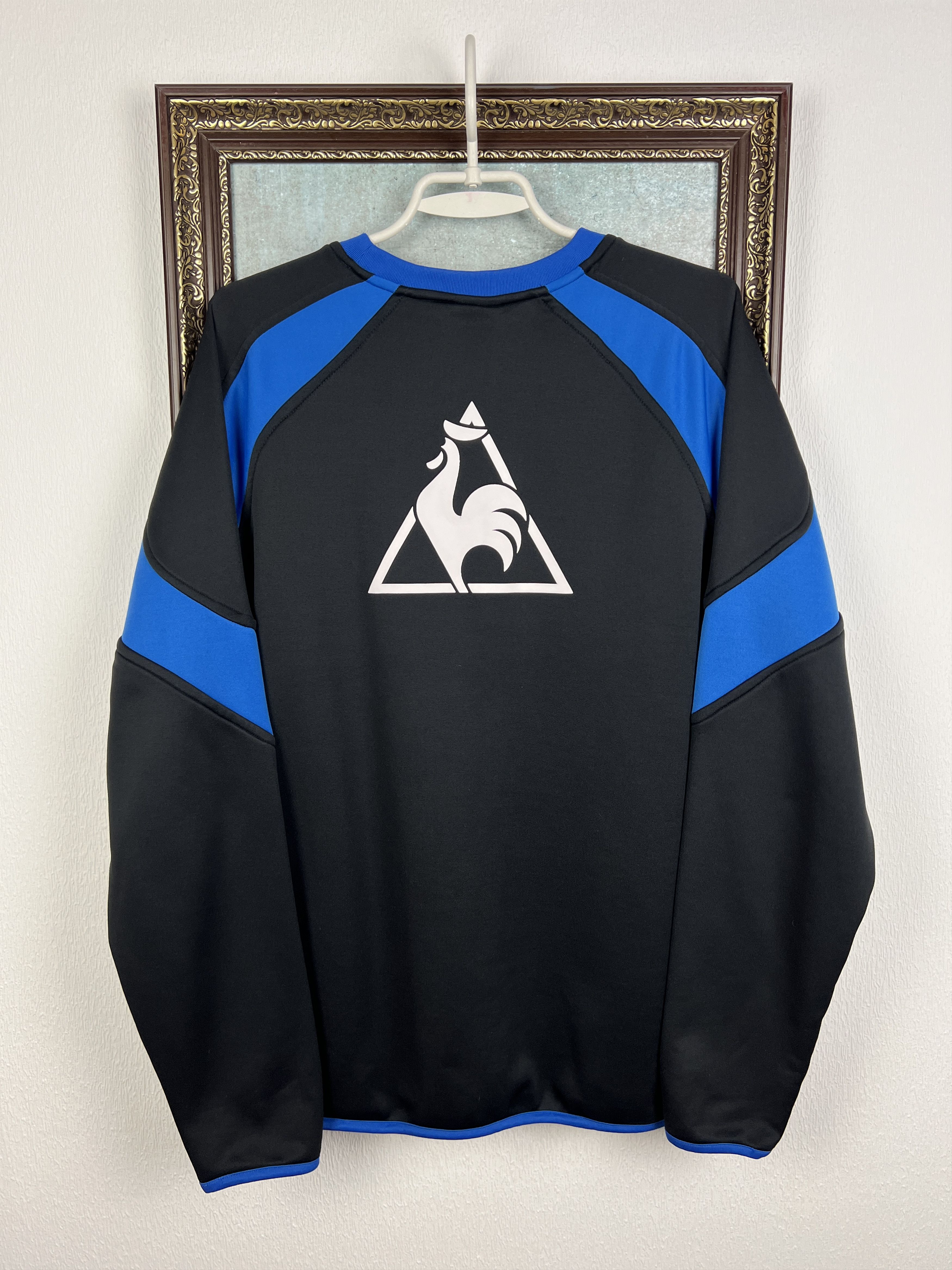 Le Coq Sportif Vintage Everton Football Sweatshirt Soccer Crewneck Track Size US L / EU 52-54 / 3 - 10 Thumbnail