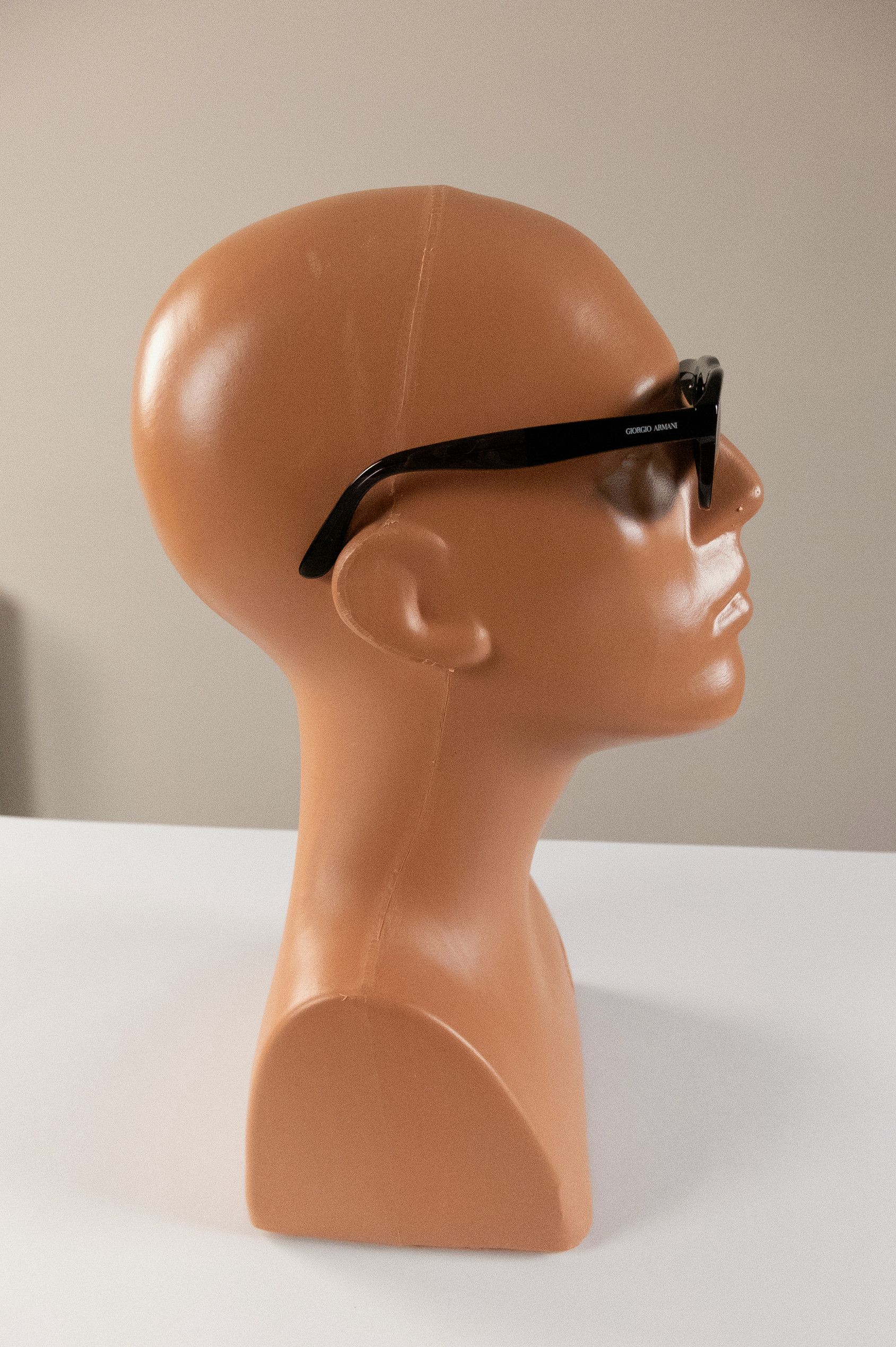 Giorgio Armani GIORGIO ARMANI black pillow shape oval sunglasses authentic Size ONE SIZE - 9 Thumbnail