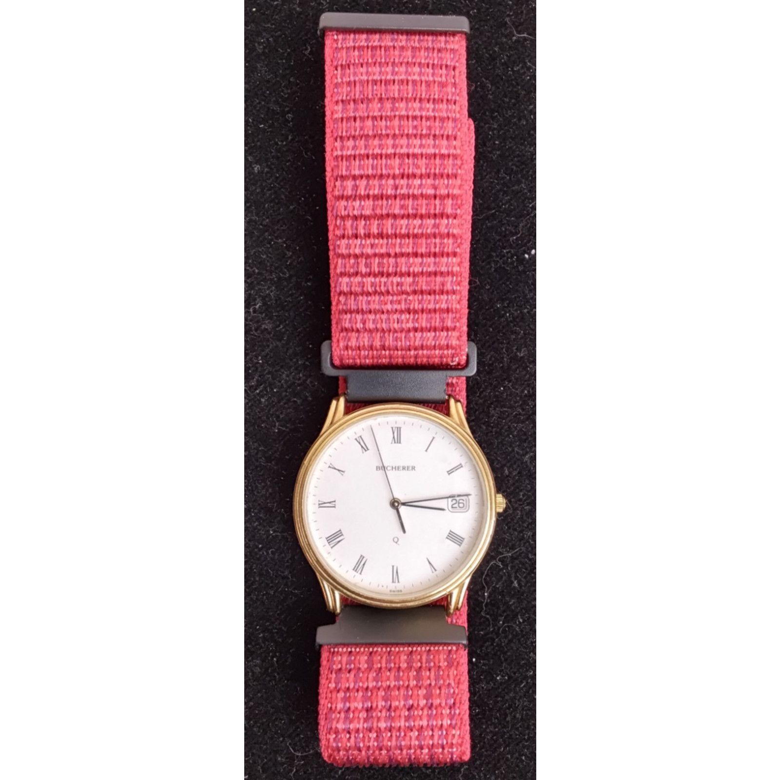 Other Bucherer Wrist Watch Men's Vintage 1990's Gold Plated Bezel Size ONE SIZE - 2 Thumbnail