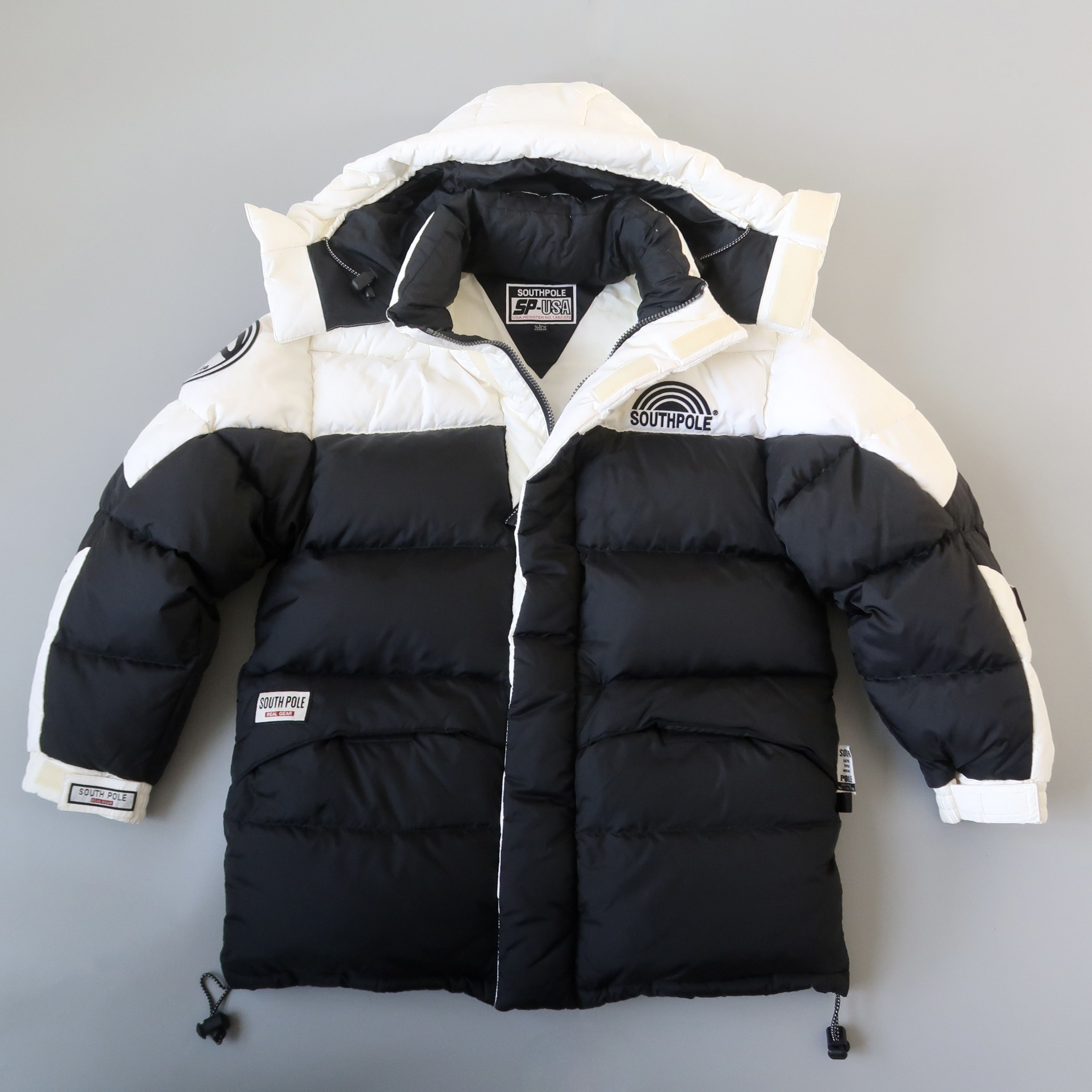 Southpole VTG 90s SOUTHPOLE down&feather filling puffer jacket L Size US L / EU 52-54 / 3 - 2 Thumbnail