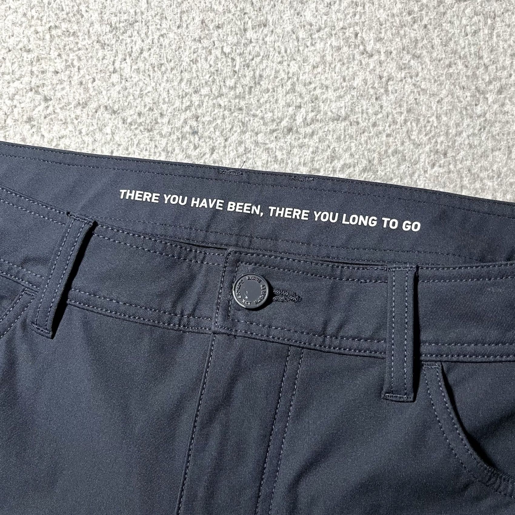 Rhone Rhone Mens 34 Blue Slim Straight Performance Stretch Golf Chino Pants Size US 34 / EU 50 - 3 Thumbnail