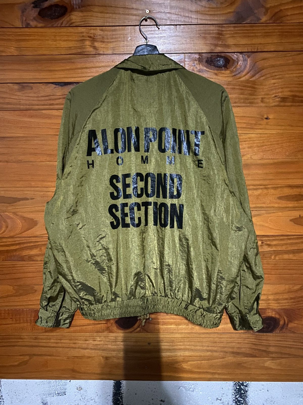 Vintage Vintage Alon Point Homme Second Section Olive Coach Jacket Size US M / EU 48-50 / 2 - 7 Thumbnail