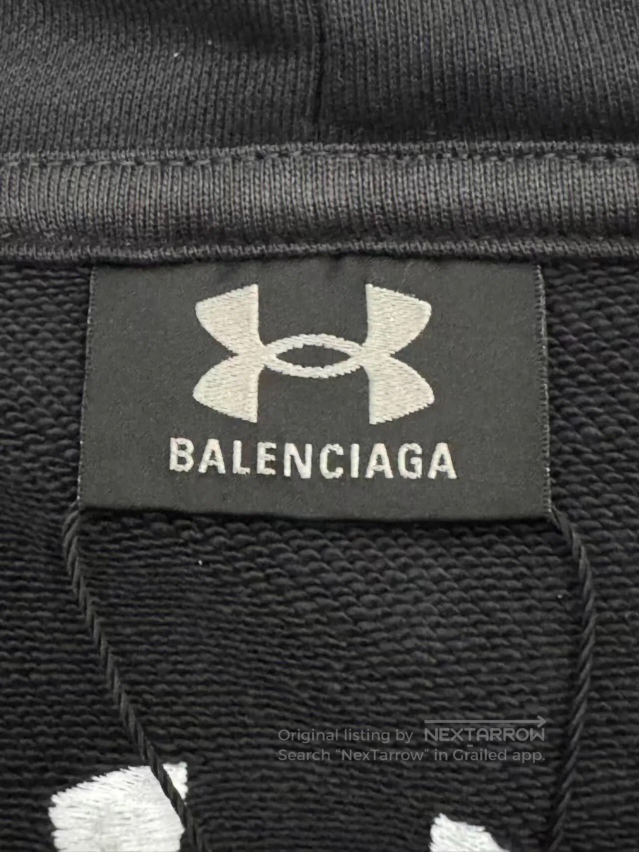 Balenciaga Balenciaga Under Armour Zip Hoodie Size S. Size US S / EU 44-46 / 1 - 6 Thumbnail