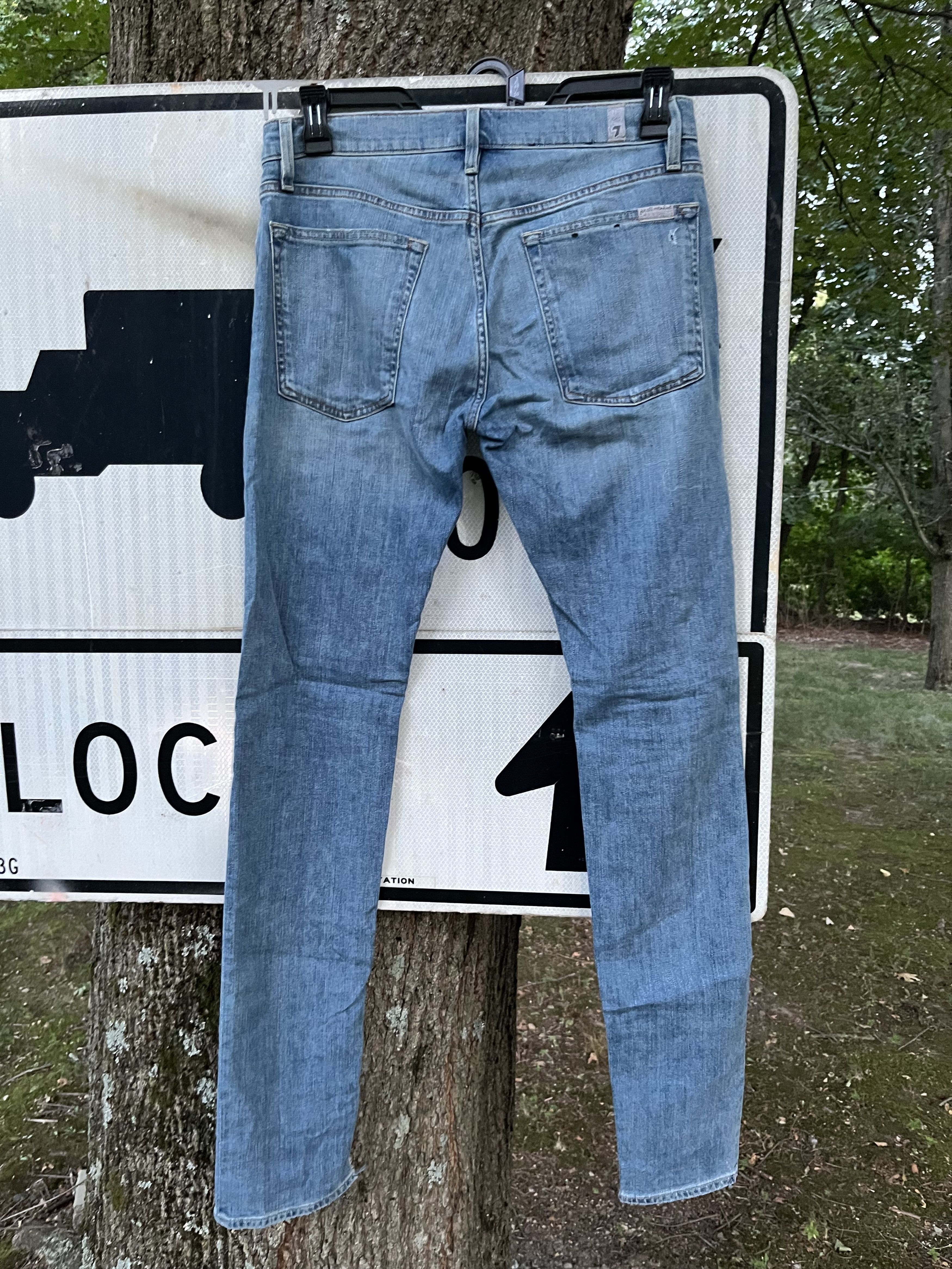 7 For All Mankind 7 for All Mankind Stacked Skinny Size US 31 - 2 Thumbnail