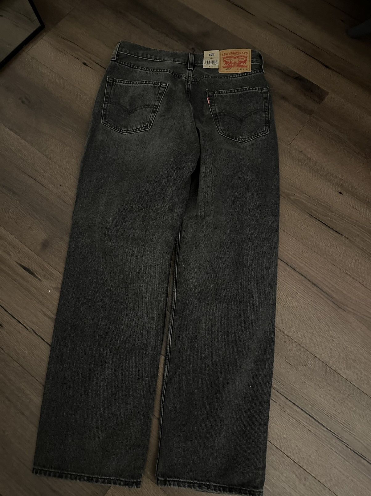 Levi's Levi’s 565 Loose Straight Jeans Size US 29 - 3 Thumbnail