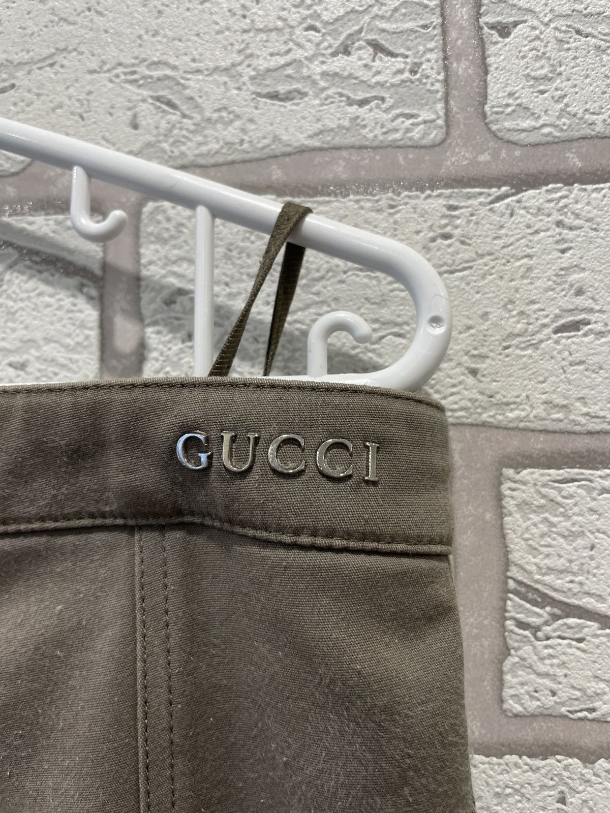 Gucci × Tom Ford Gucci Green Leggings Size 30" / US 8 / IT 44 - 20 Thumbnail