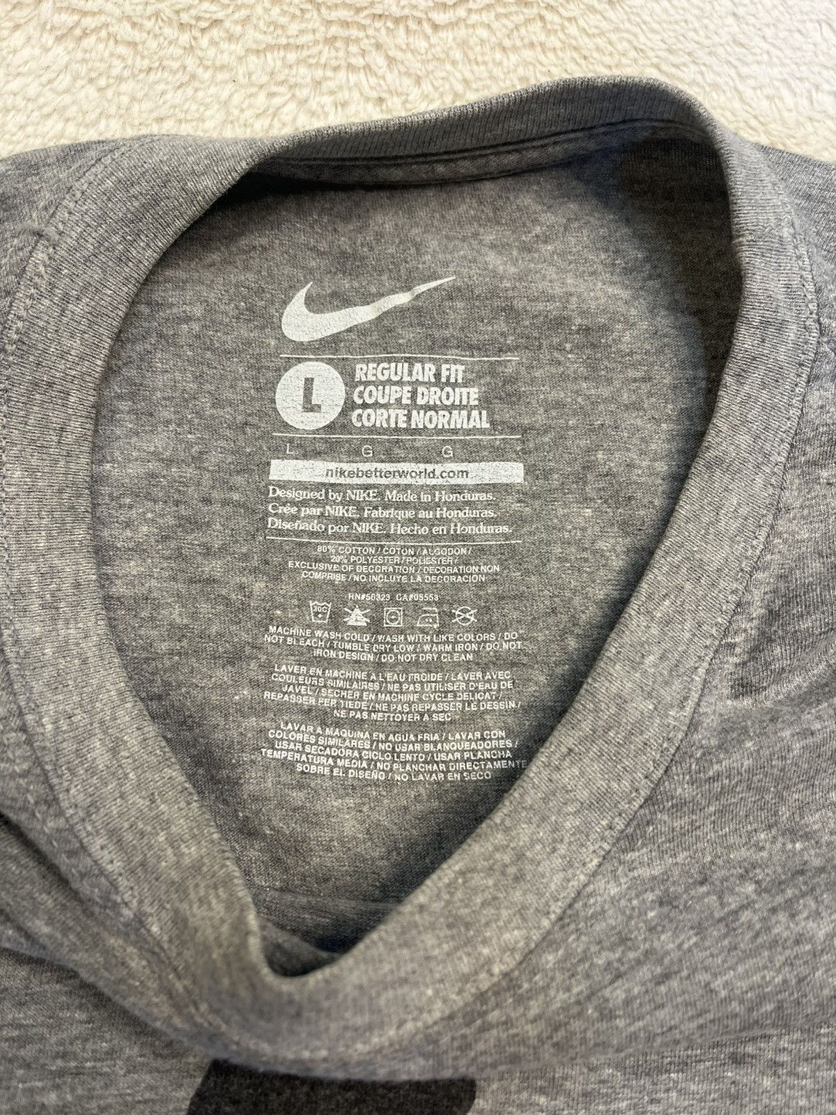 Nike Nike NFL San Francisco 49ers Jim Harbaugh Graphic T Shirt Size US L / EU 52-54 / 3 - 6 Thumbnail