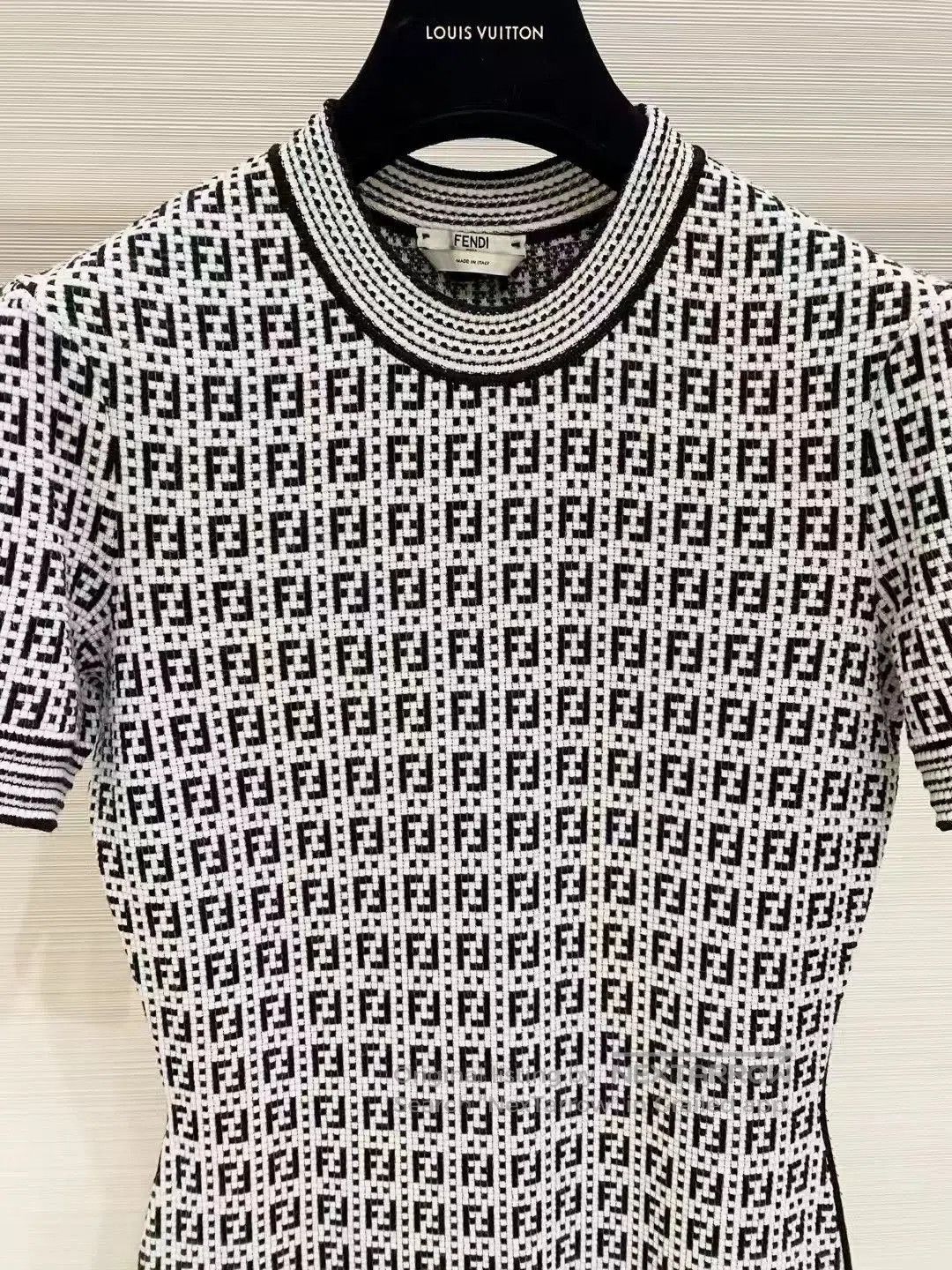 Fendi Fendi Long Knit Dress Size 38. Size US 38 / EU 54 - 2 Thumbnail