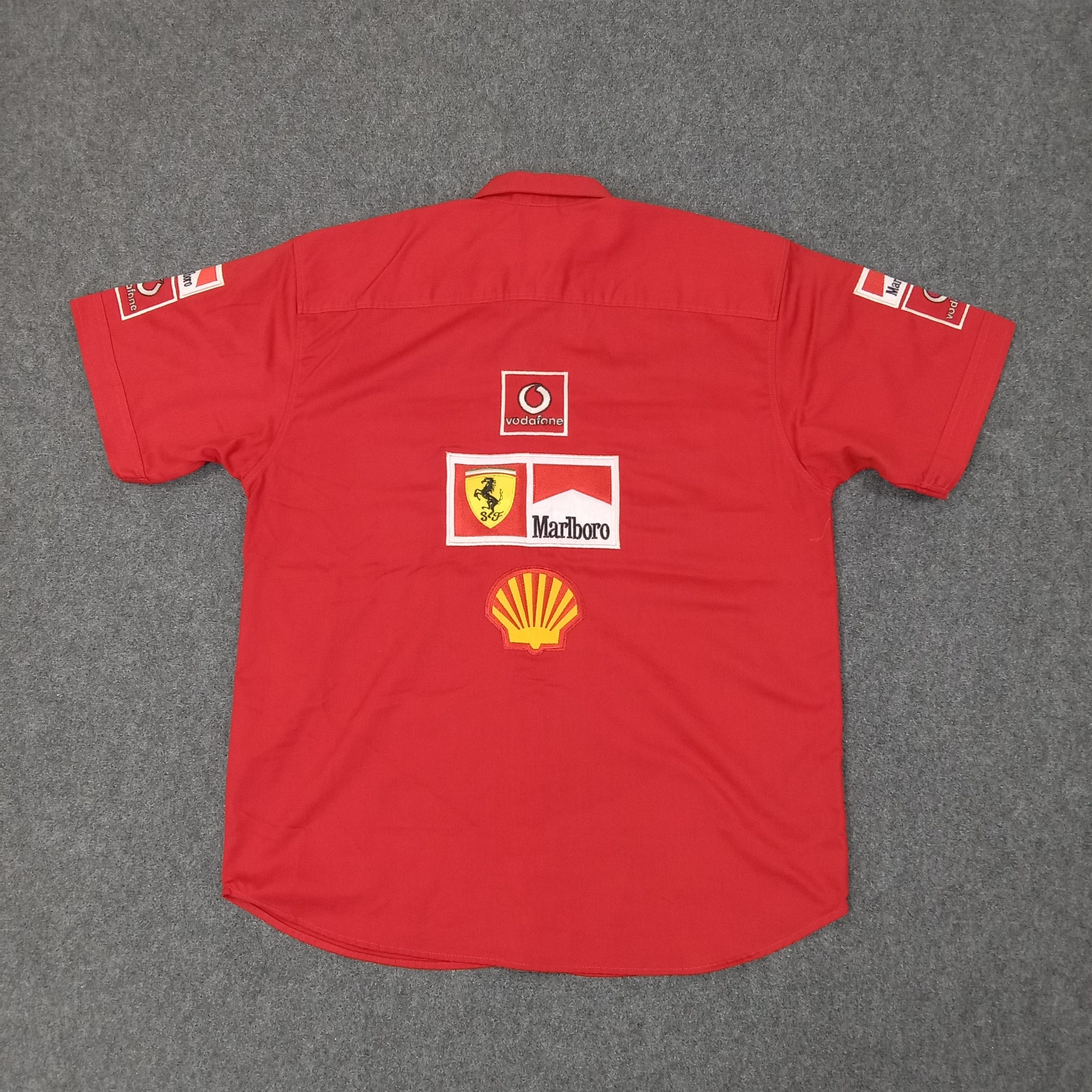 Ferrari Ferrari Marlboro Motorsports Button Up Shirt C259N13 Size US L / EU 52-54 / 3 - 1 Thumbnail