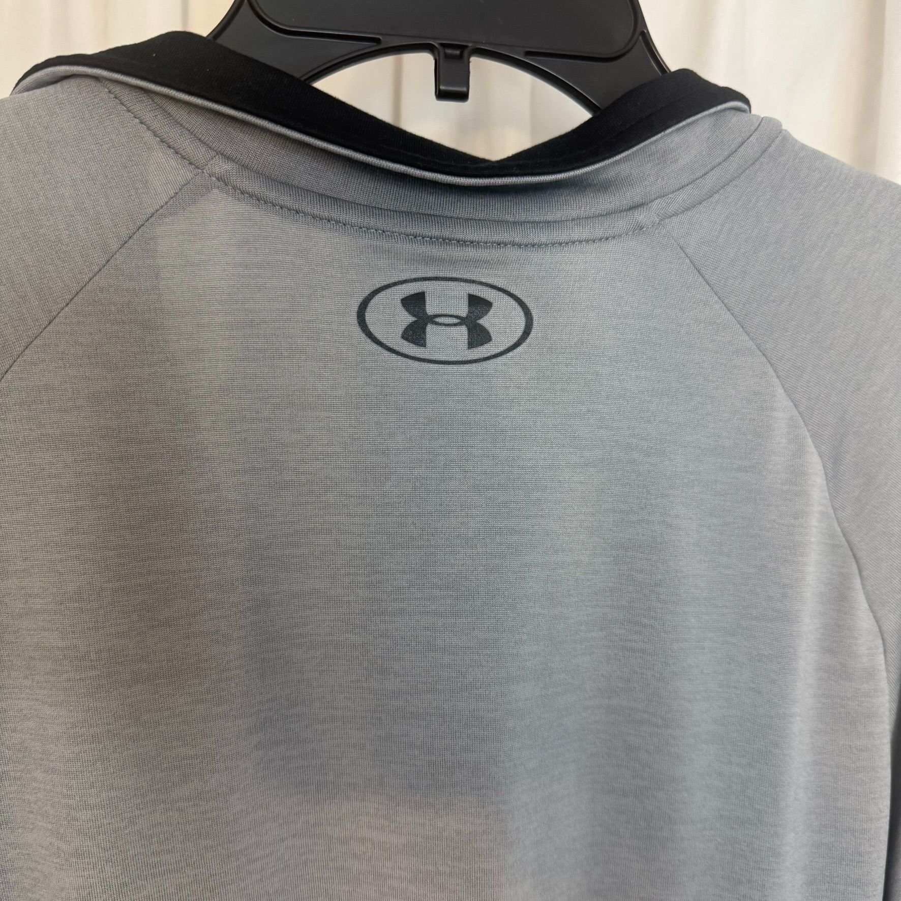 Under Armour Under Armour Mens Gray 1/4 Zip Long Sleeve Athletic Pullover Size US M / EU 48-50 / 2 - 5 Thumbnail