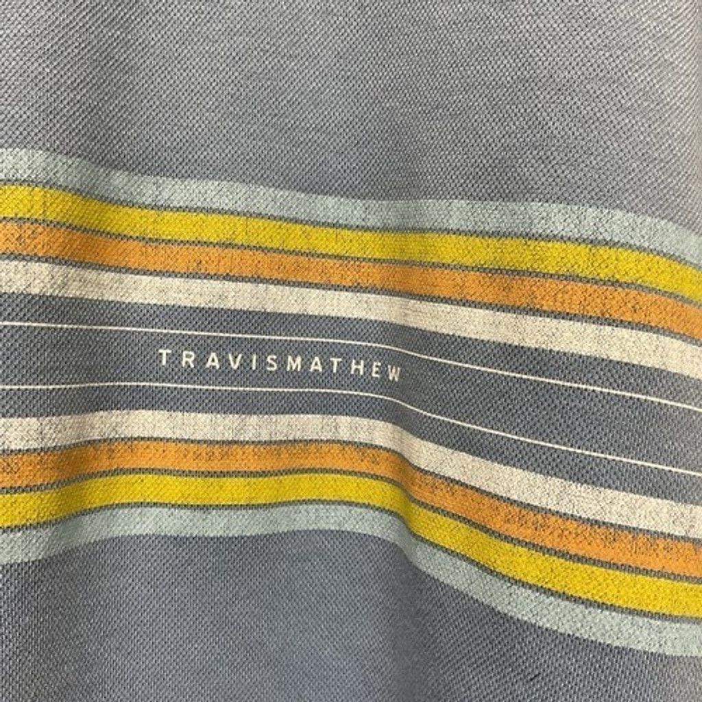 TravisMathew Travis Mathew CustomLogo Short Sleeve Golf Polo Shirt Men XL Size US XL / EU 56 / 4 - 4 Thumbnail