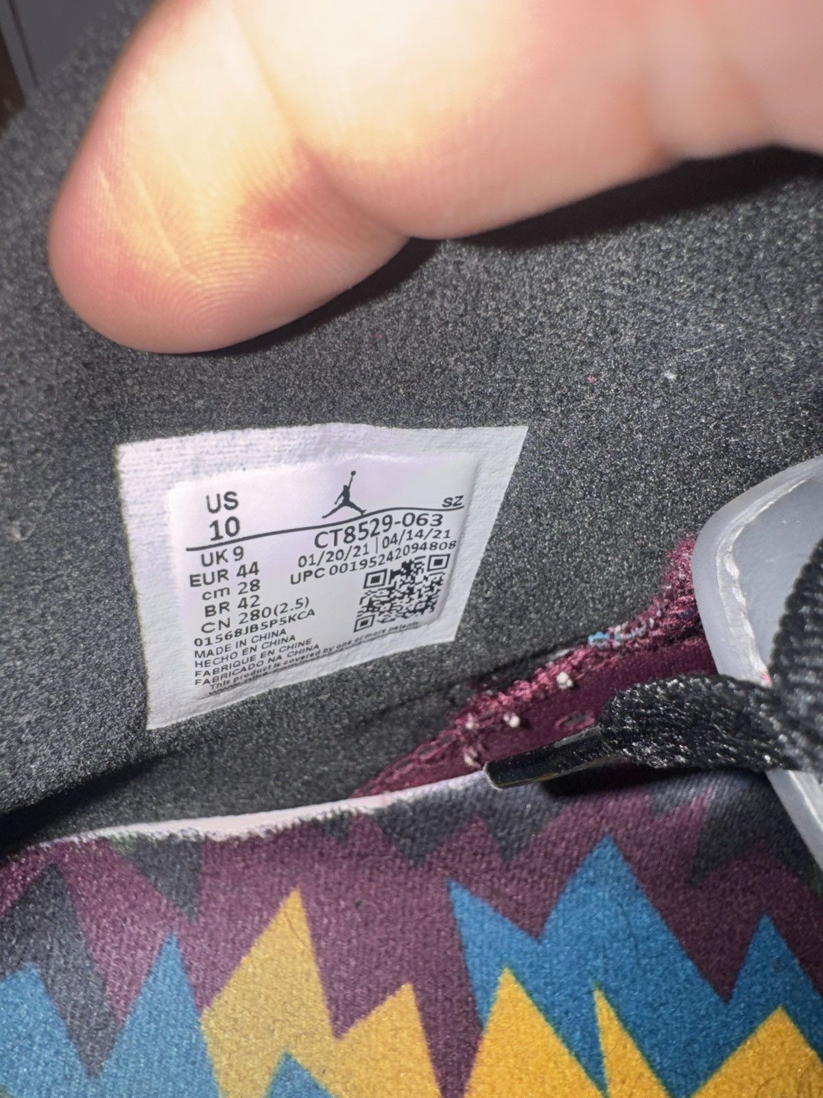 Jordan Brand Jordan 6 Bordeaux 2015 Sz 10 Size US 10 / EU 43 - 8 Thumbnail