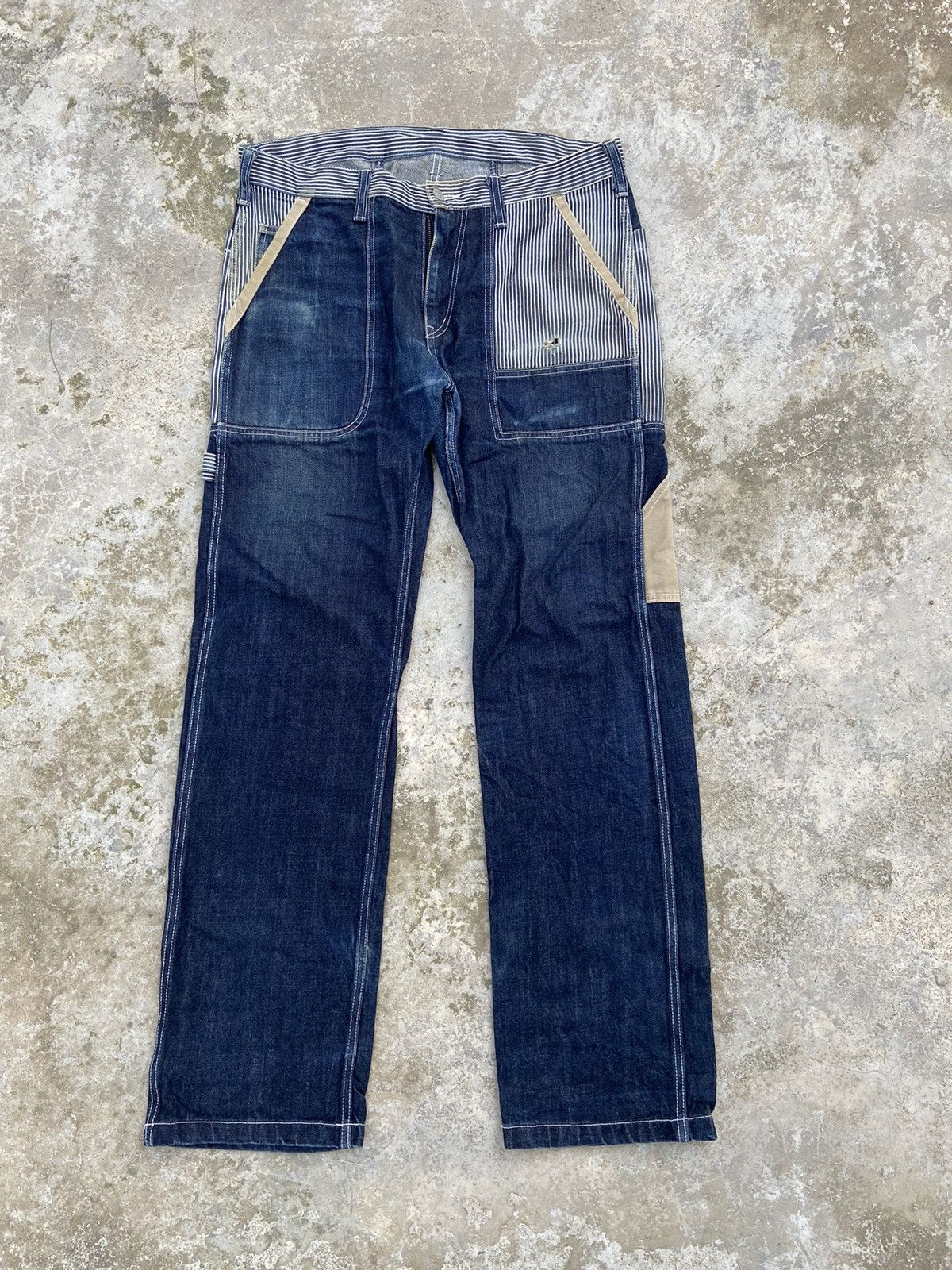 KOJIMA GENES Kojima Genes work wear jeans hickory Size US 36 / EU 52 - 1 Thumbnail