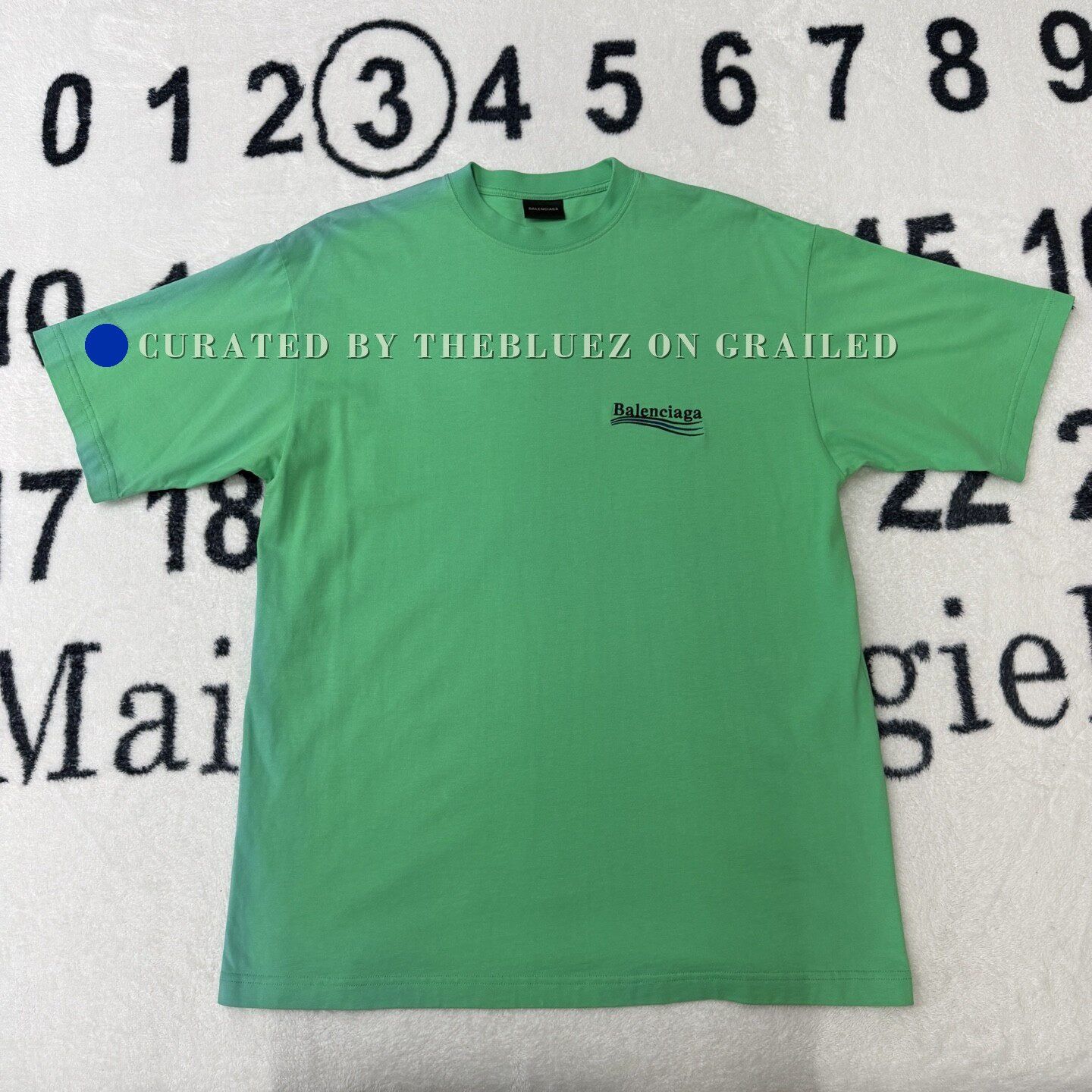 Balenciaga Balenciaga Green Cola Short Sleeve Size US XS / EU 42 / 0 - 1 Thumbnail