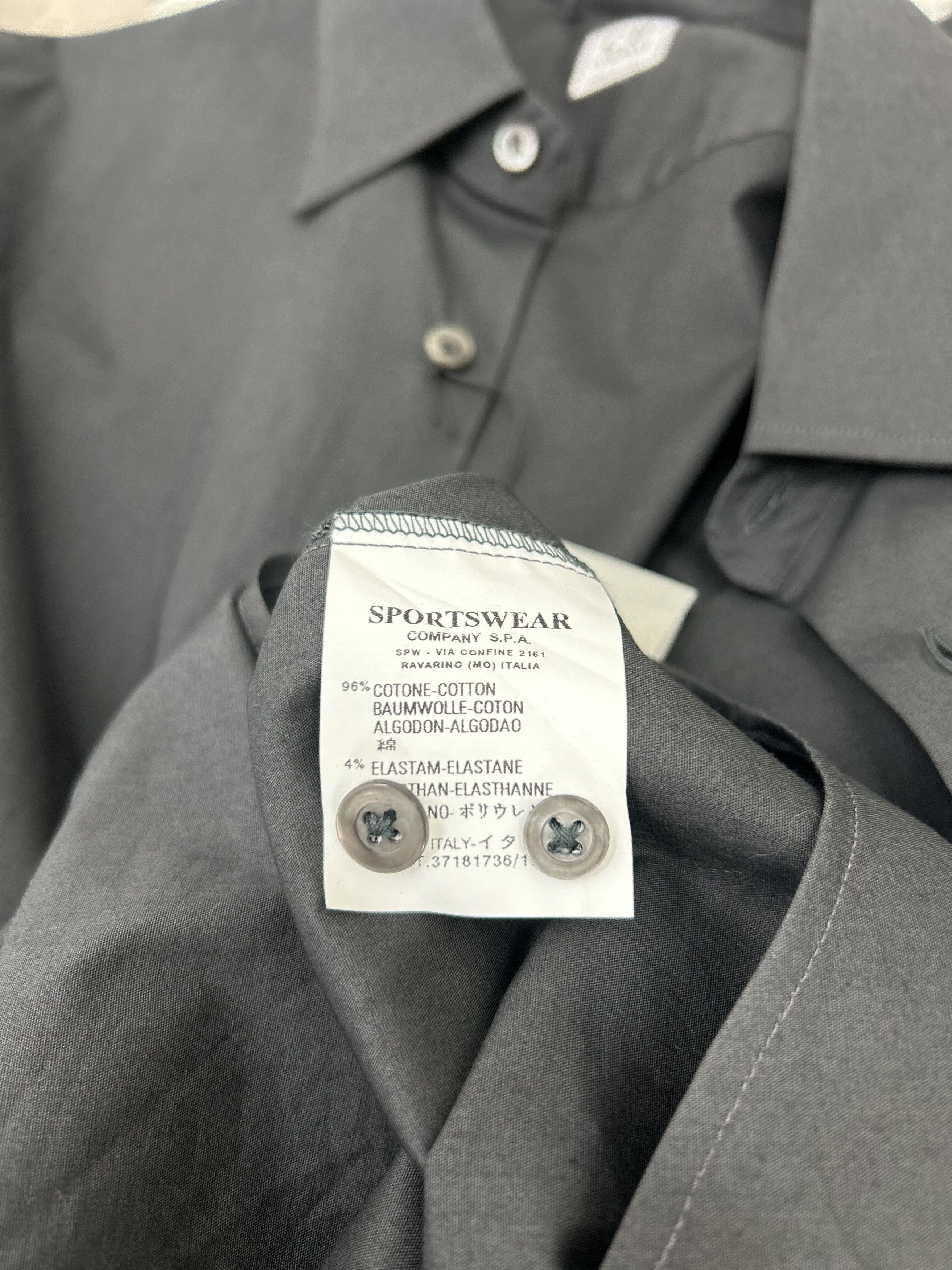 C.P. Company CP Company Black Stretch Cotton Shirt SIZE 7 Size US XXL / EU 58 / 5 - 5 Thumbnail