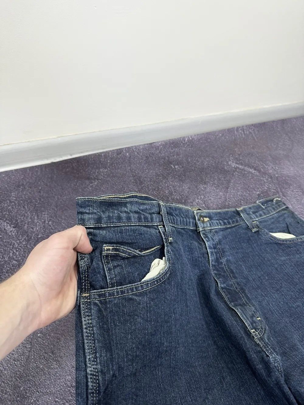 Dickies Vintage Dickies USA Cargo Carpenter Hype Work Pants Jeans Size US 38 / EU 54 - 14 Thumbnail