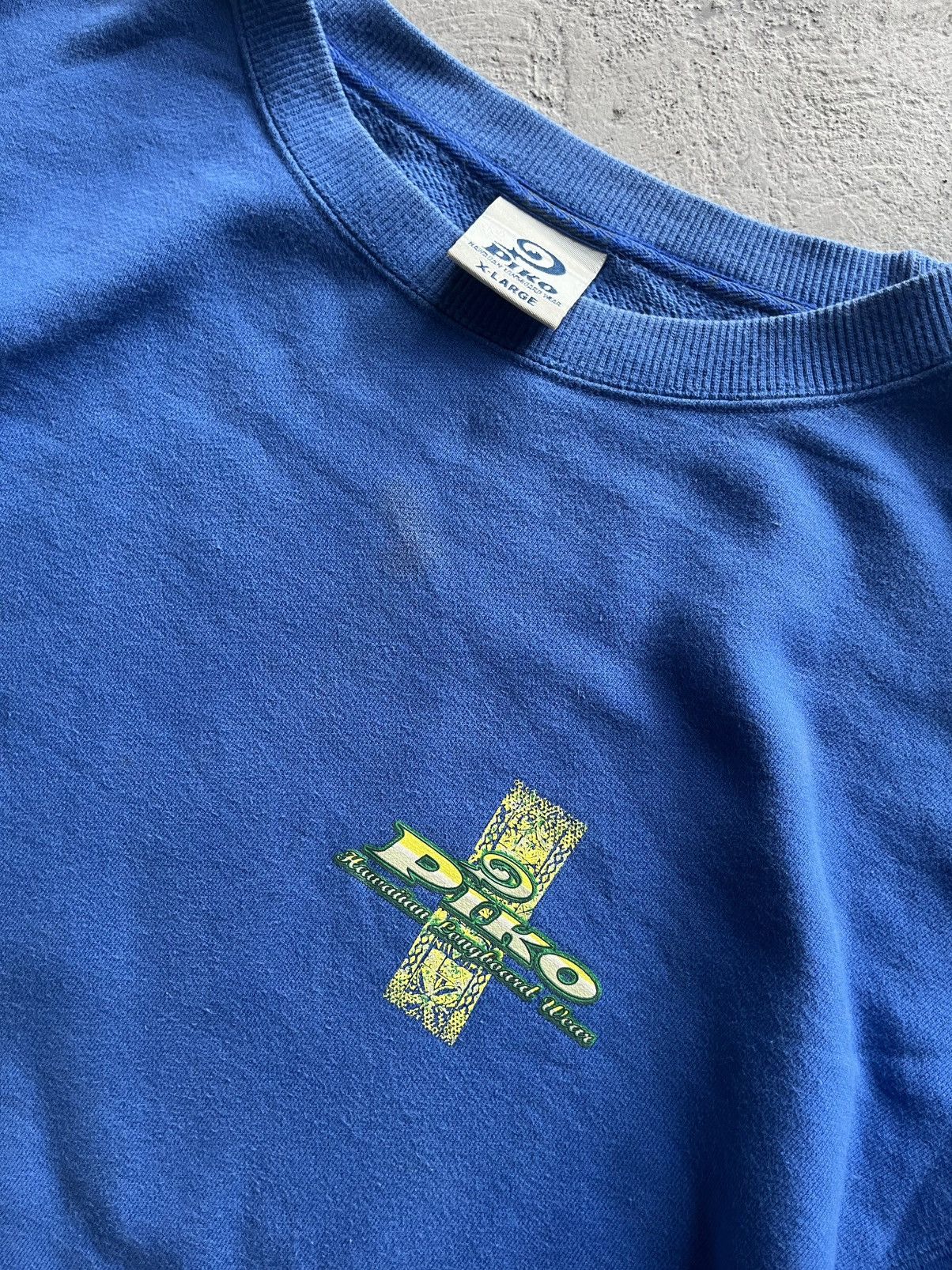 Other VINTAGE Piko Hawaiian Longboard Wear Sweatshirt Size US XL / EU 56 / 4 - 7 Thumbnail