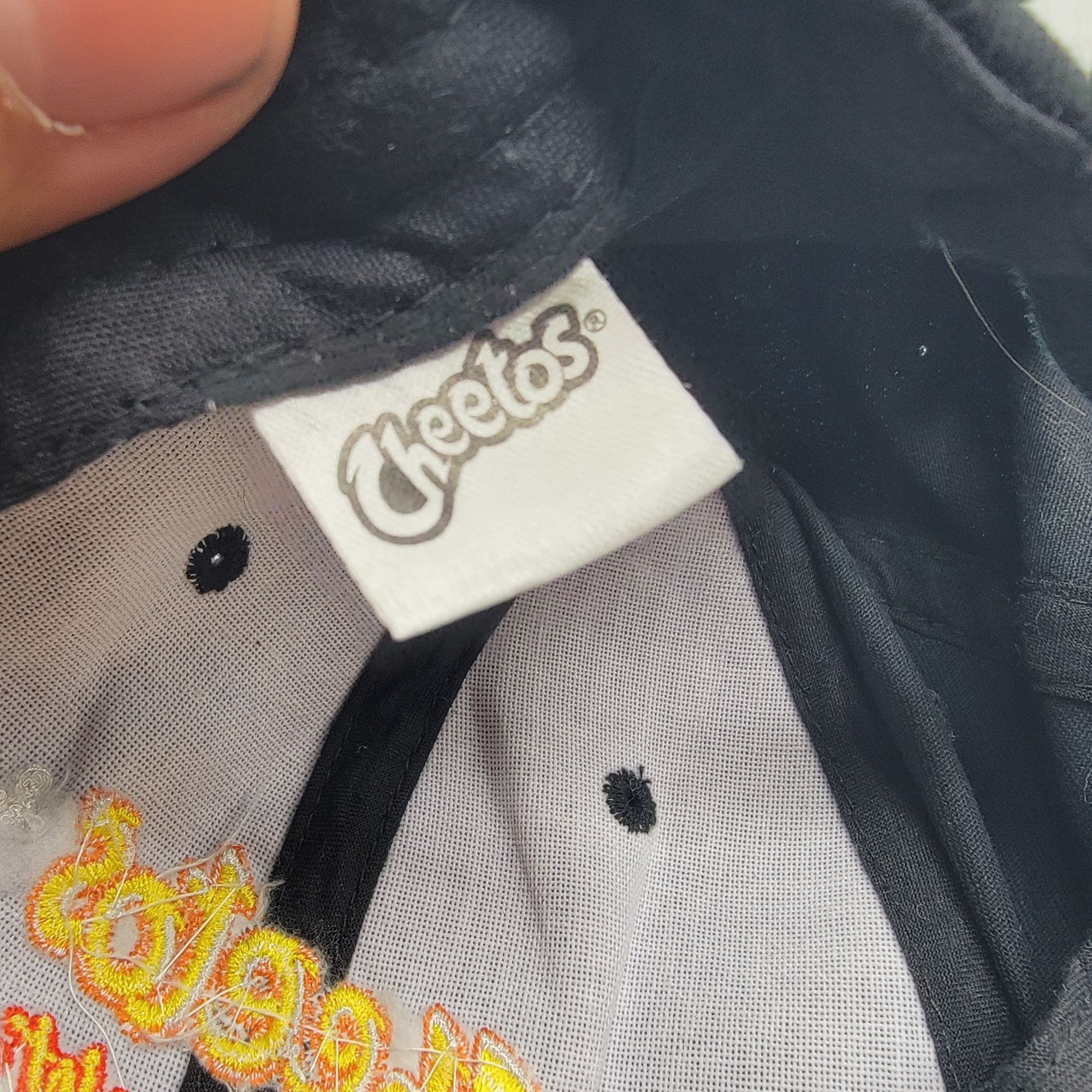 Other Flamin Hot Cheetos Adults Black Adjustable Hat Casual Outdoo Size ONE SIZE - 5 Thumbnail