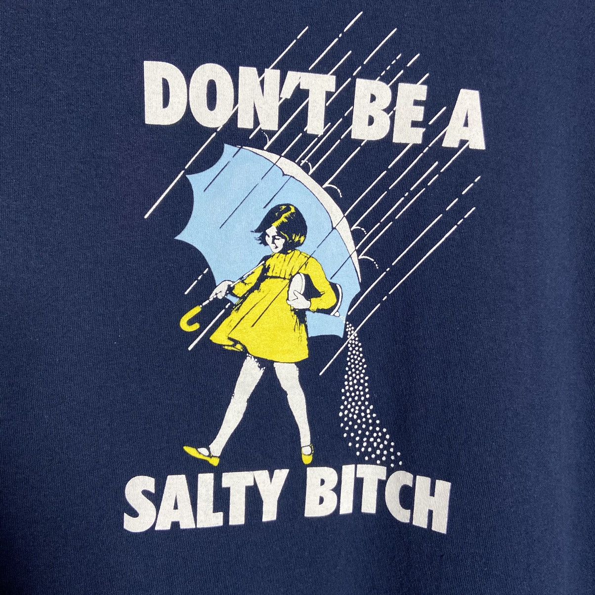 Band Tees × Vintage Vintage Y2K Don’t Be A Salty Bitch T-Shirt Size US XL / EU 56 / 4 - 2 Thumbnail