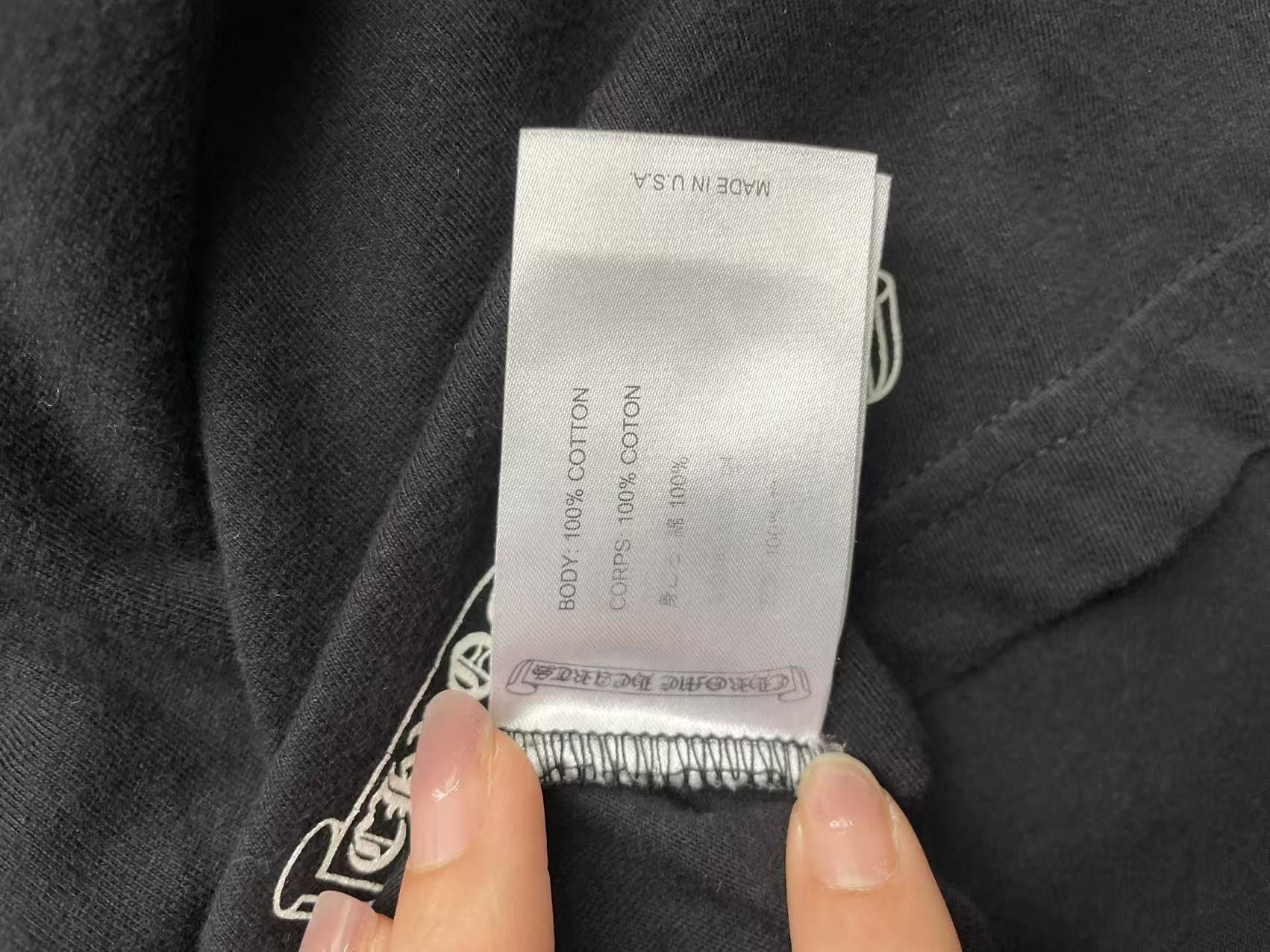 Chrome Hearts Chrome Hearts USA Script Logo Long Sleeve T-Shirt Tee Size US M / EU 48-50 / 2 - 8 Thumbnail
