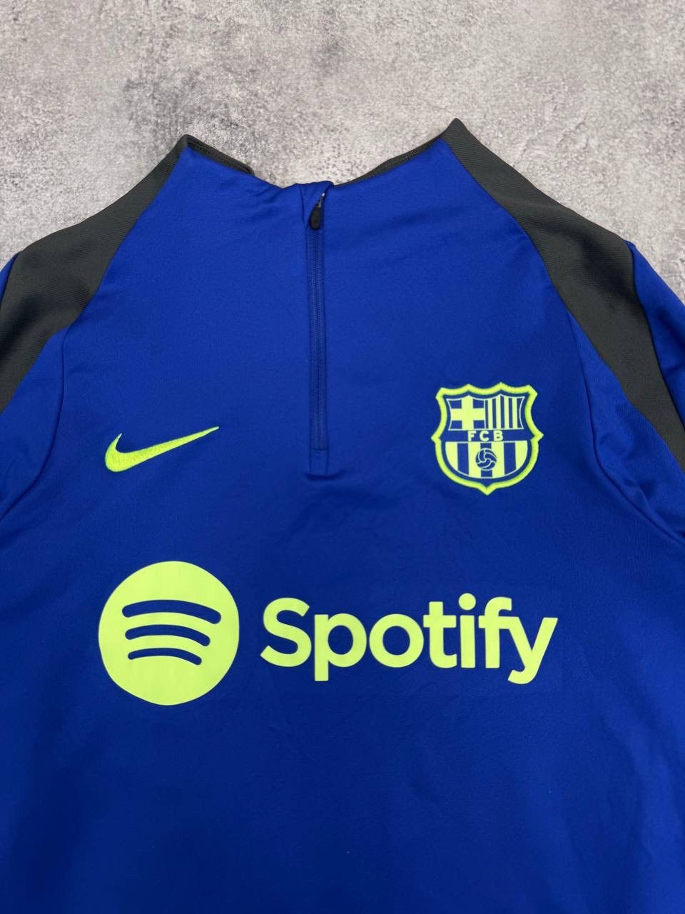 Nike Nike Men's FC Barcelona Training Top Dri-Fit Slim Fit Blue Size US M / EU 48-50 / 2 - 3 Thumbnail