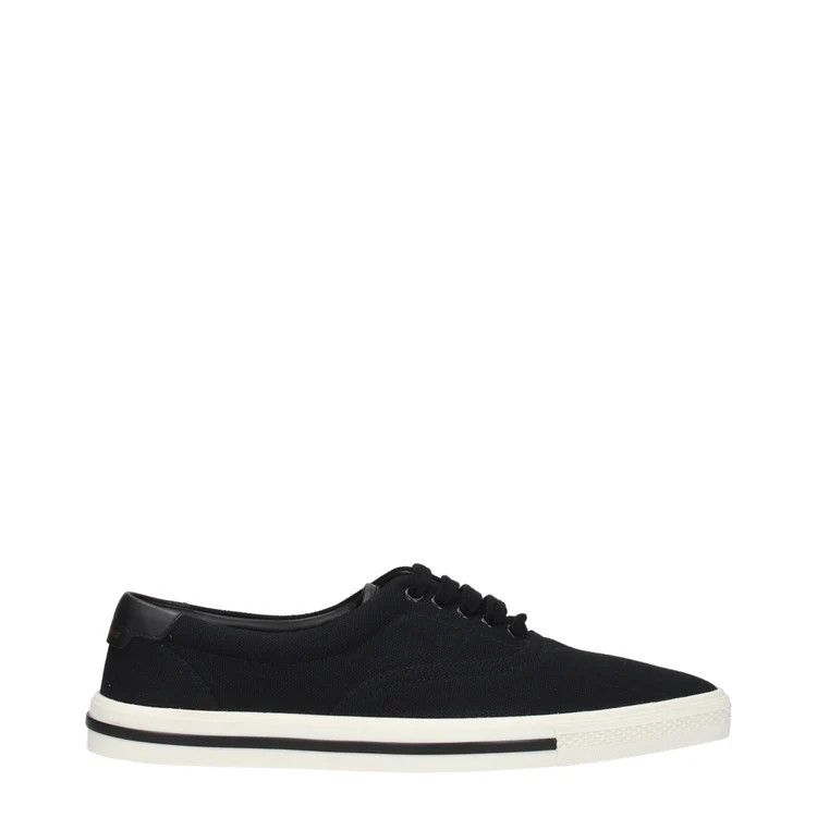 Saint Laurent Paris o1y0325 Logo Low-Top Sneakers in Black Size US 8.5 / EU 41-42 - 1 Thumbnail