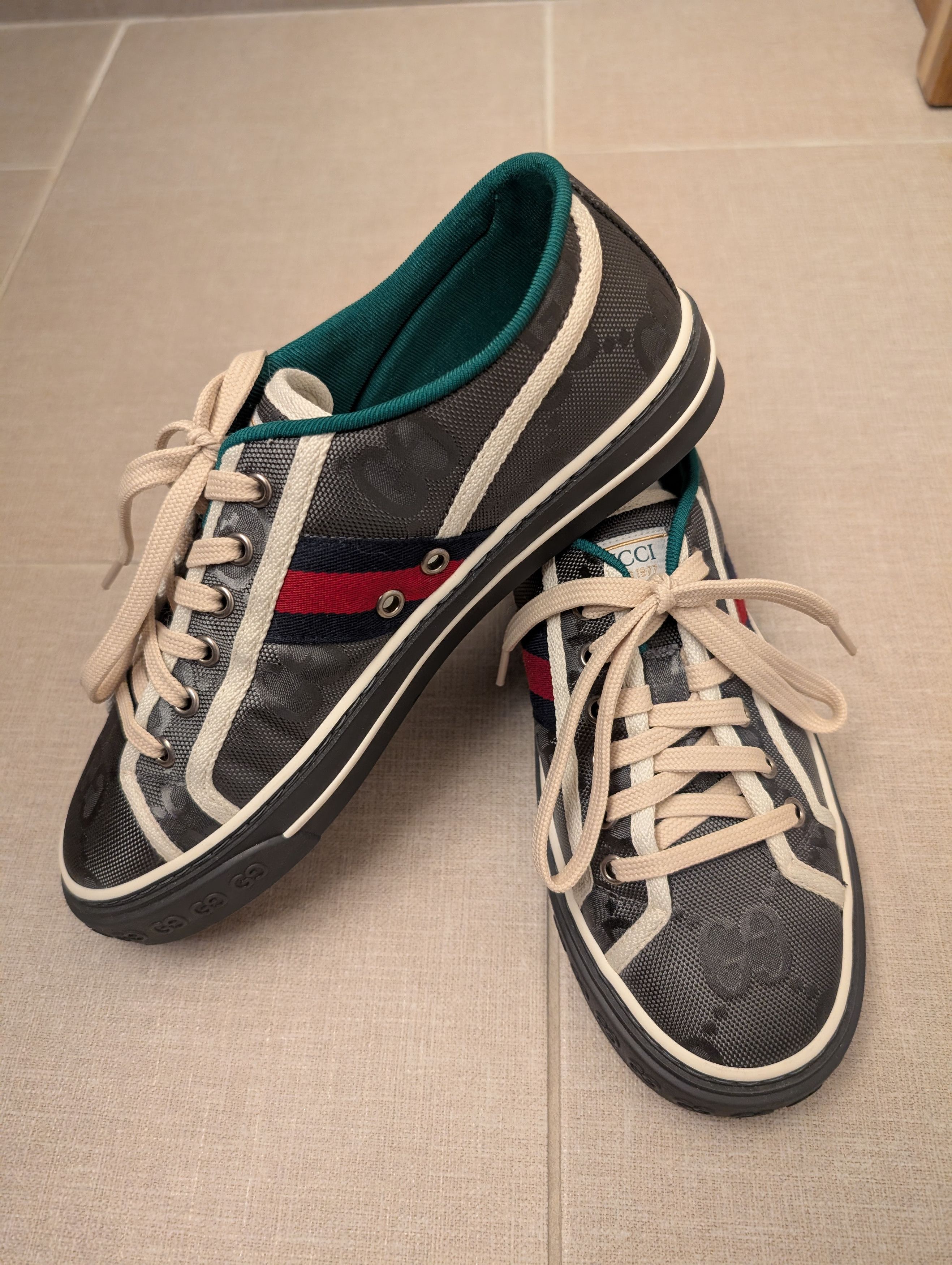 Gucci Gucci Off The Grid Tennis 1977 Low 'Grey' - Size 5M Size US 7 / EU 40 - 2 Thumbnail