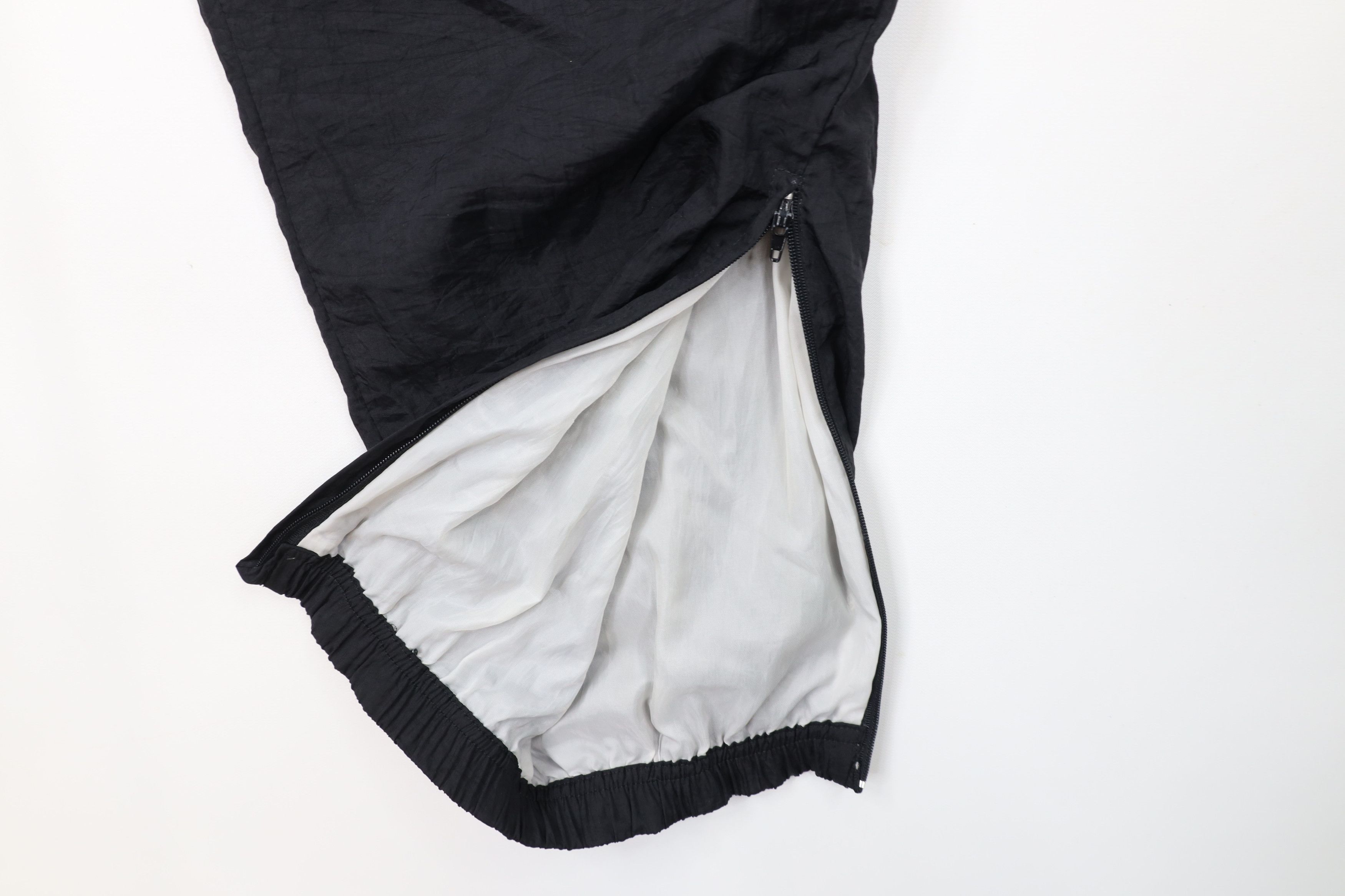 Reebok Vintage 90s Reebok Lined Windbreaker Joggers Pants Black Size US 36 / EU 52 - 5 Thumbnail