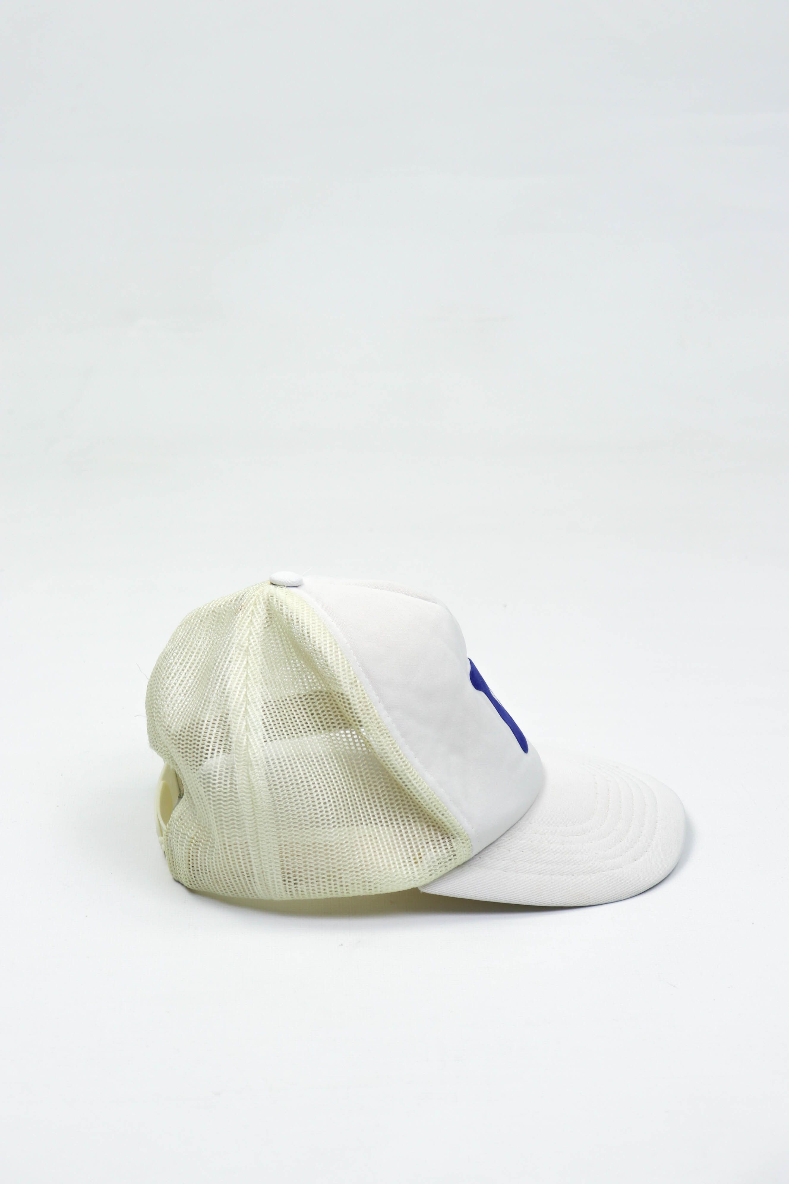 Vintage Vintage D Logo White Trucker Cap Hat Made in Korea Size ONE SIZE - 7 Thumbnail