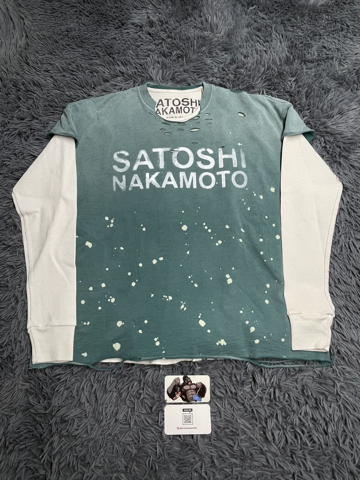 Satoshi Nakamoto Satoshi Nakamoto Luke T-Shirt Thermal Green Size US S / EU 44-46 / 1 - 2 Thumbnail