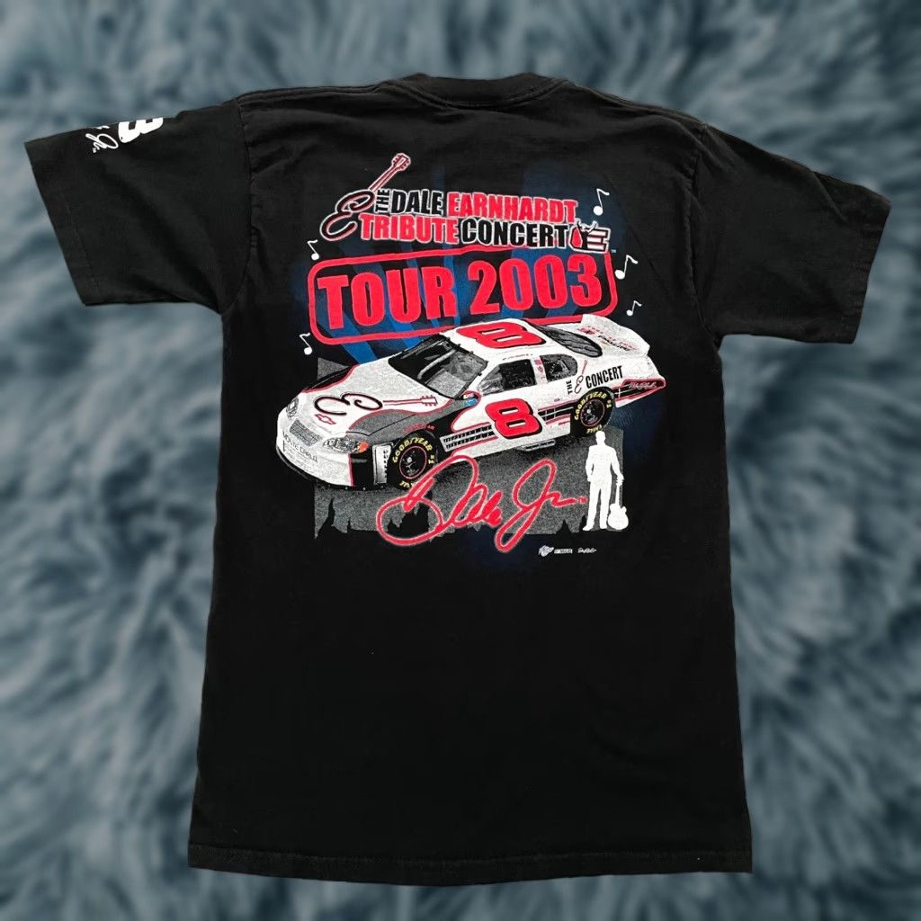 Vintage VINTAGE Dale Earnhardt Jr. T-Shirt Adult Medium Black Car Racing 2003 Mens Y2K Size US M / EU 48-50 / 2 - 1 Thumbnail