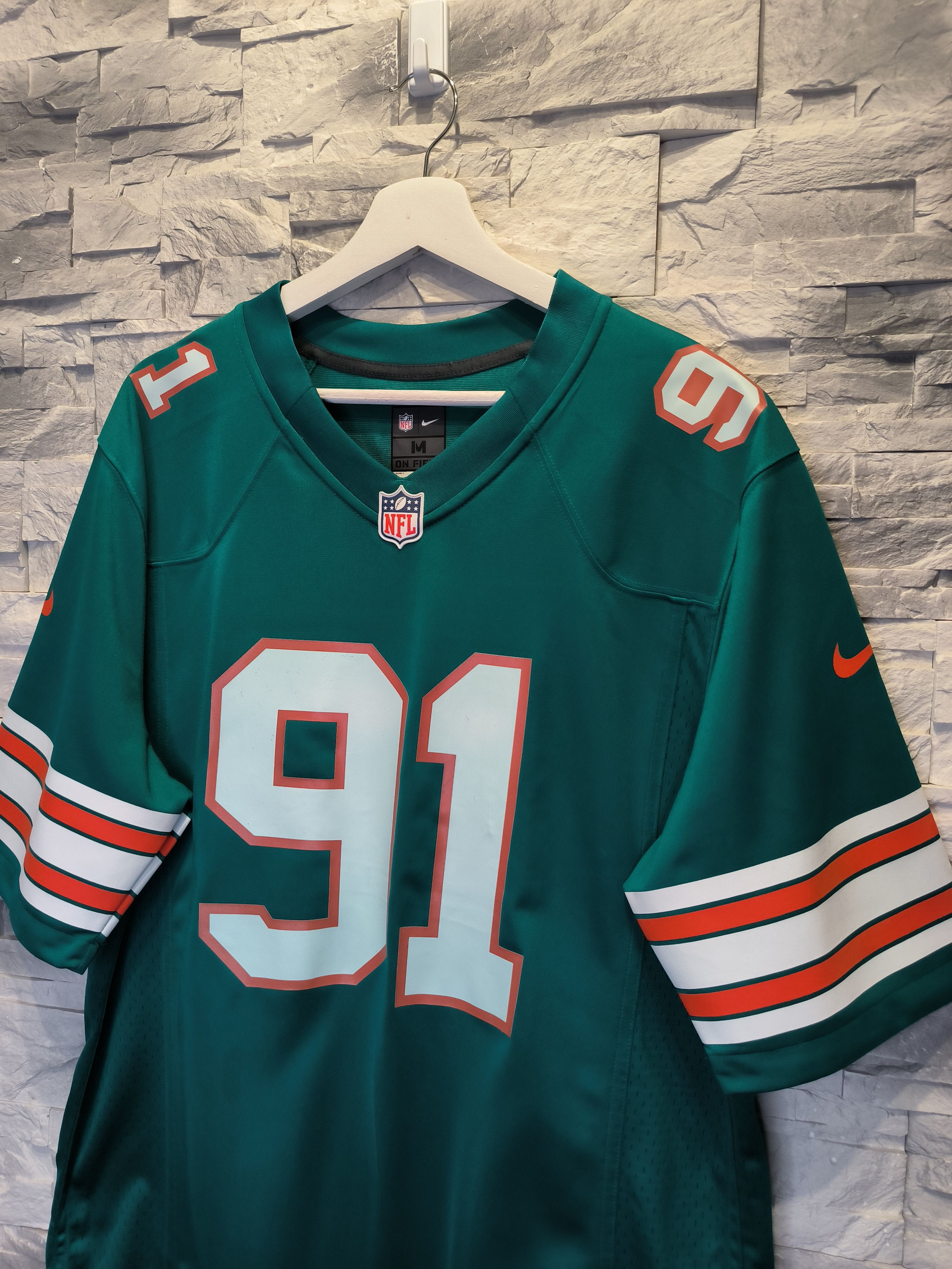 NFL × Nike Nike Jersey NFL Wake 91 Miami Dolphins Shirt Size US M / EU 48-50 / 2 - 3 Thumbnail