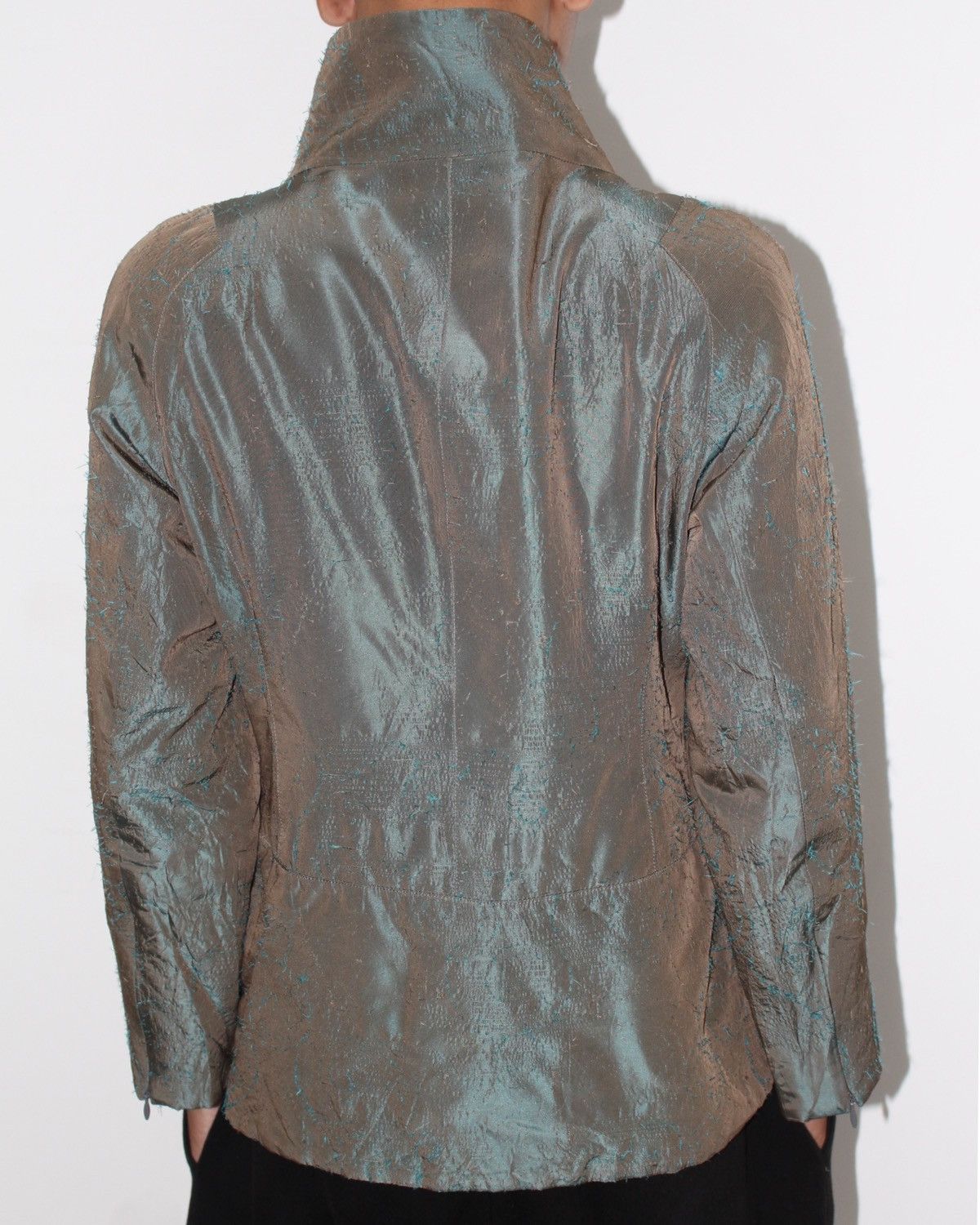 Japanese Brand 1990S GIANNI LO GIUDICE MILANO JACKET Size XS / US 0-2 / IT 36-38 - 2 Thumbnail