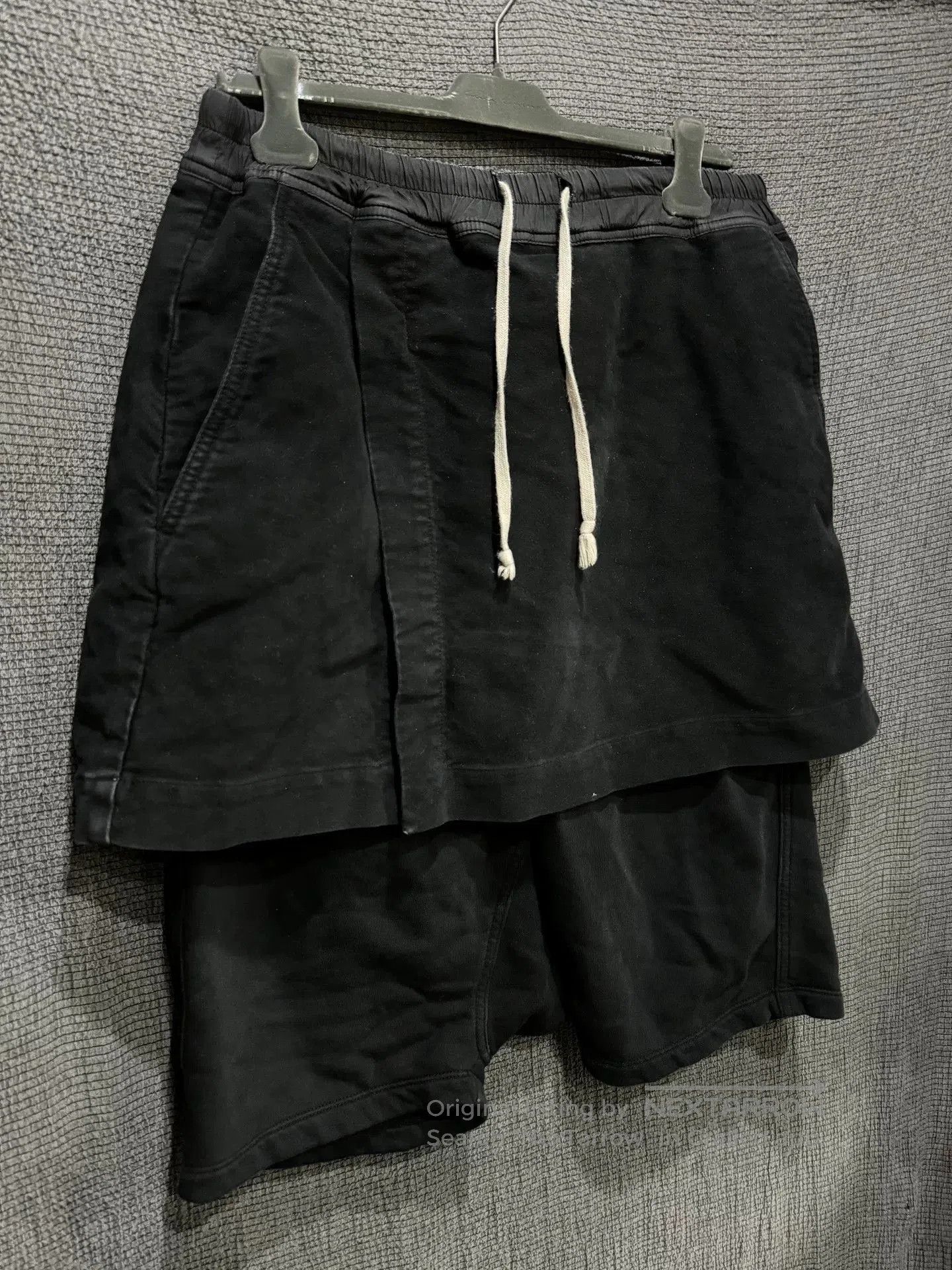 Rick Owens rick owens thick cotton layered shorts. Size US 27 - 2 Thumbnail