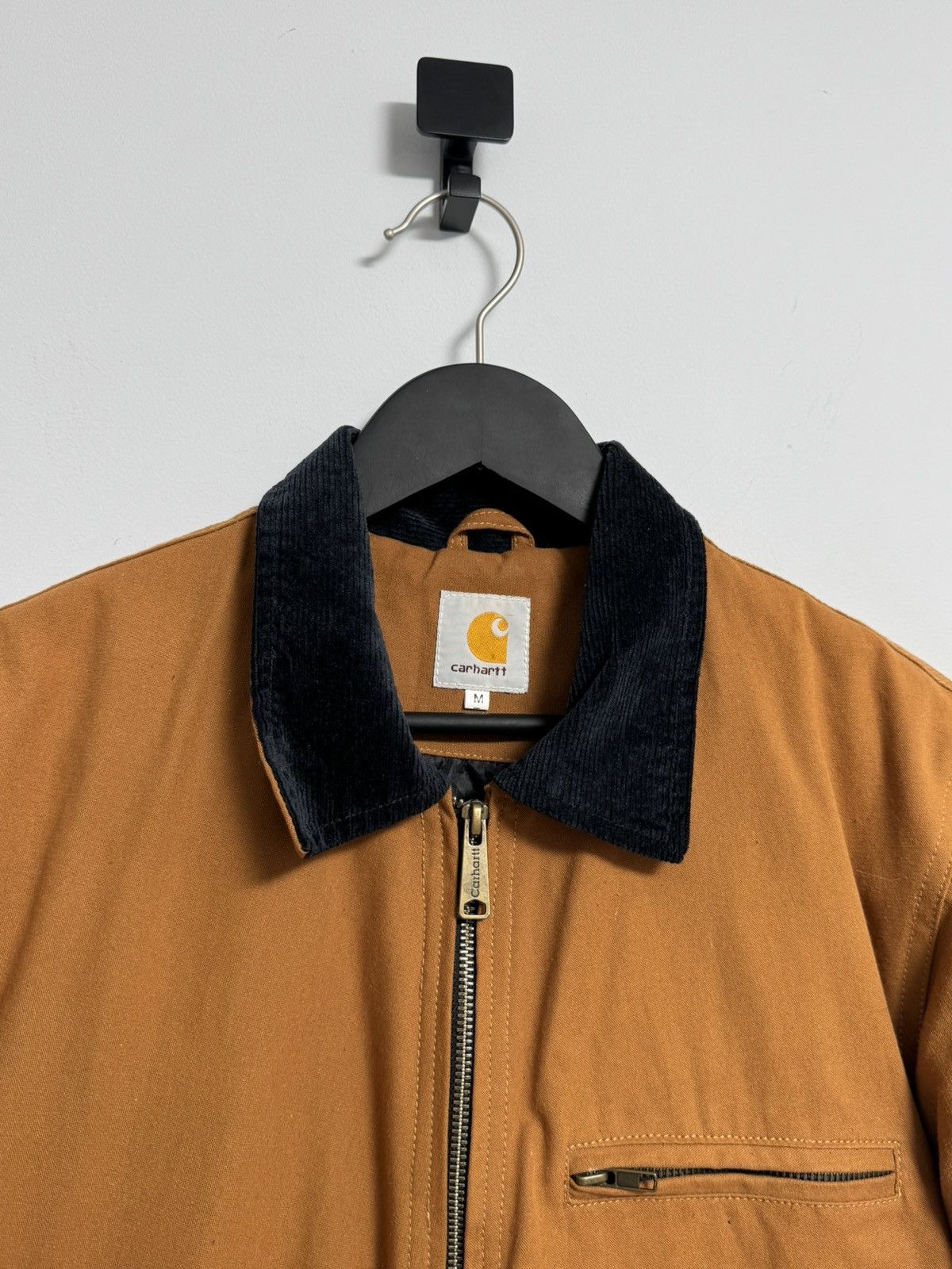 Carhartt CARHARTT Detroit Mens Reworked Canvas Vintage Camel Bomber Size US M / EU 48-50 / 2 - 5 Thumbnail