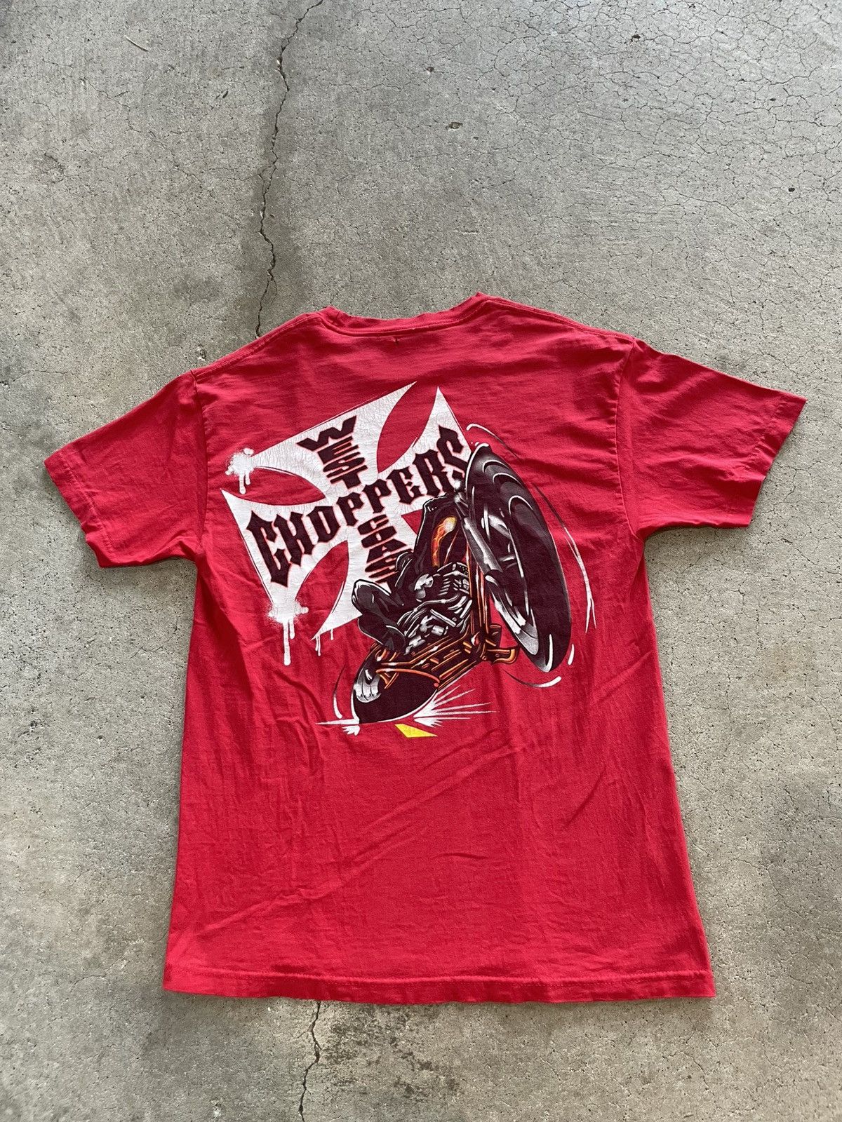 West Coast Choppers West Coast Choppers Logo T-shirt Size US L / EU 52-54 / 3 - 2 Thumbnail