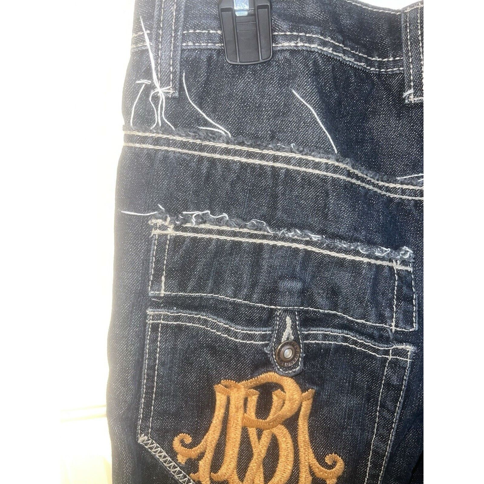 Makaveli Makaveli Vintage Jeans Men’s 30x32 Blue 2PAC Pants Y2K Tan Size US 30 / EU 46 - 11 Thumbnail