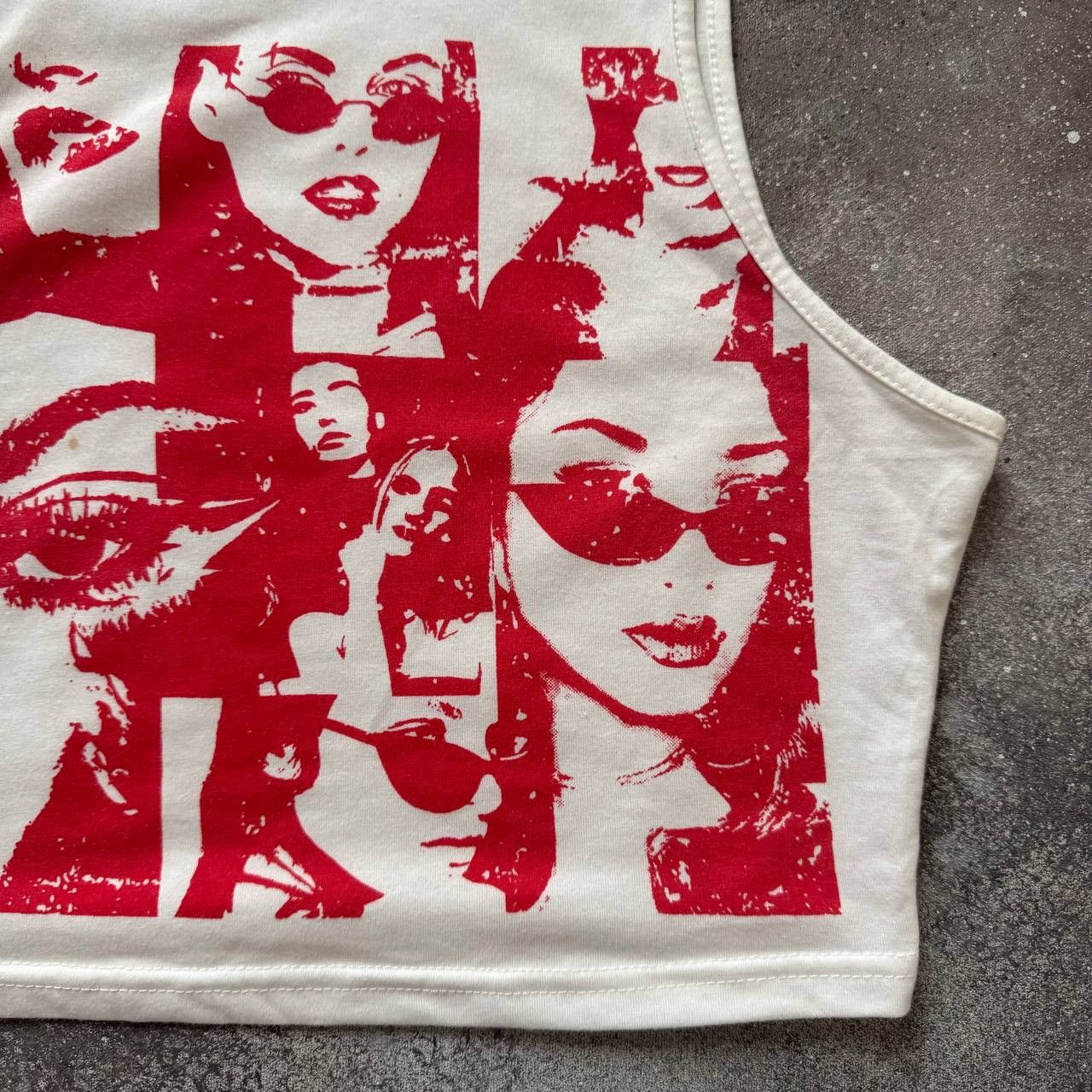 20471120 × Hysteric Glamour × Japanese Brand Amazing Y2K Vintage Tank Top Size S / US 4 / IT 40 - 5 Thumbnail