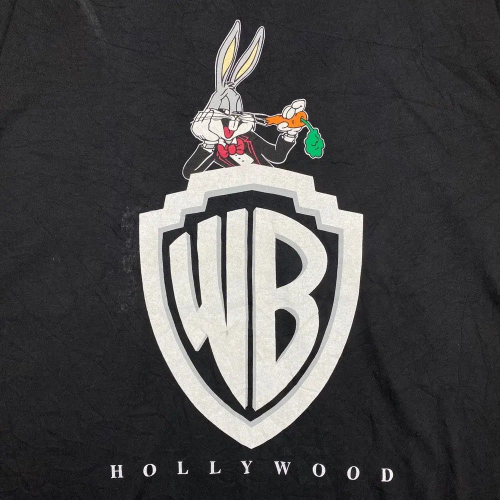 Vintage Vintage 1995 WARNER BROS Hollywood Bugs Bunny Graphic Tee Size US L / EU 52-54 / 3 - 3 Thumbnail